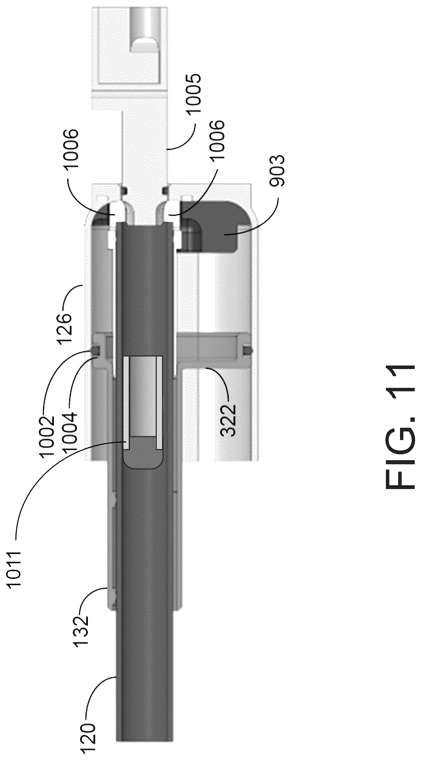 Patent US12320612 Figure 11 – Toy launch apparatus with momentum feature and concentric piston
