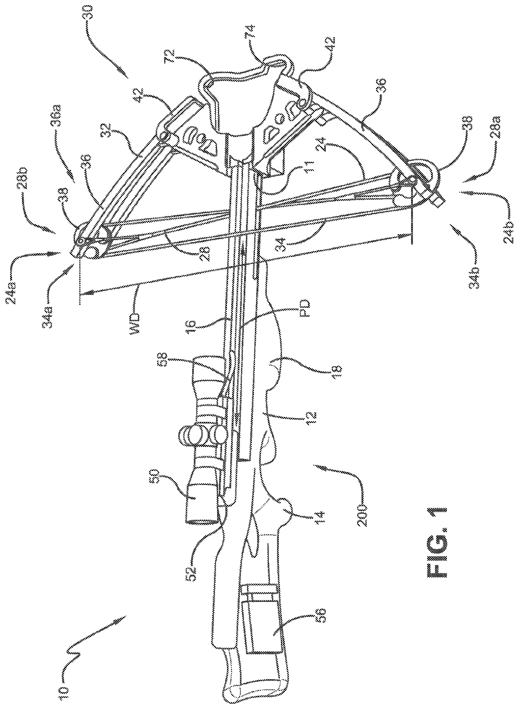 Patent US12320613 Figure 1 – Crossbow de-cocking method