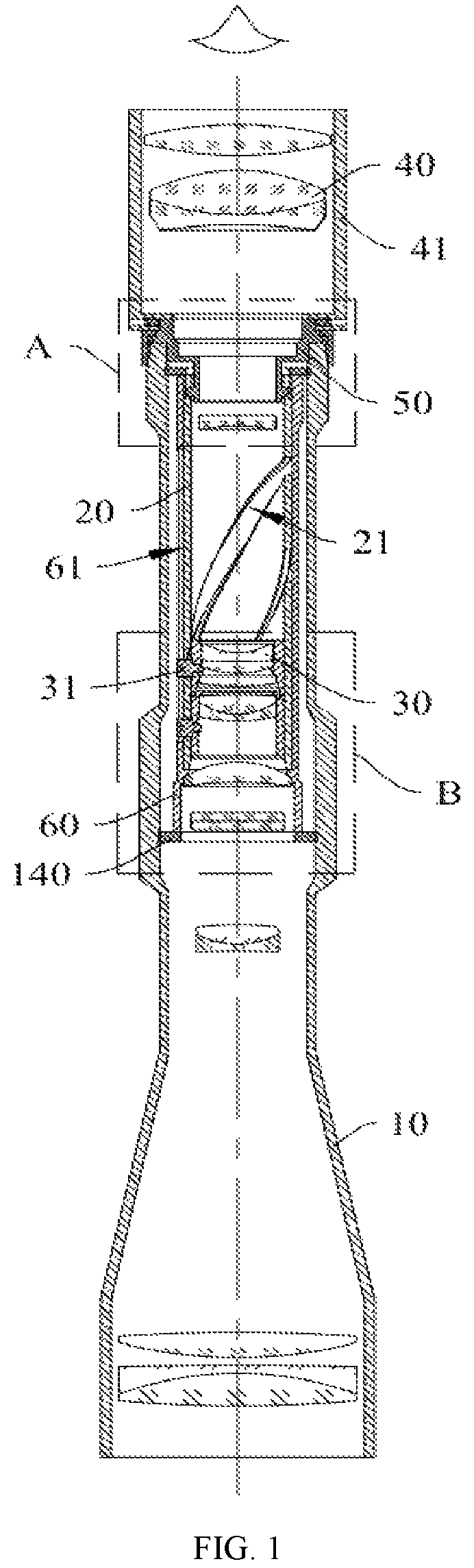 Patent US12320618 Figure 1 – Zoom sight