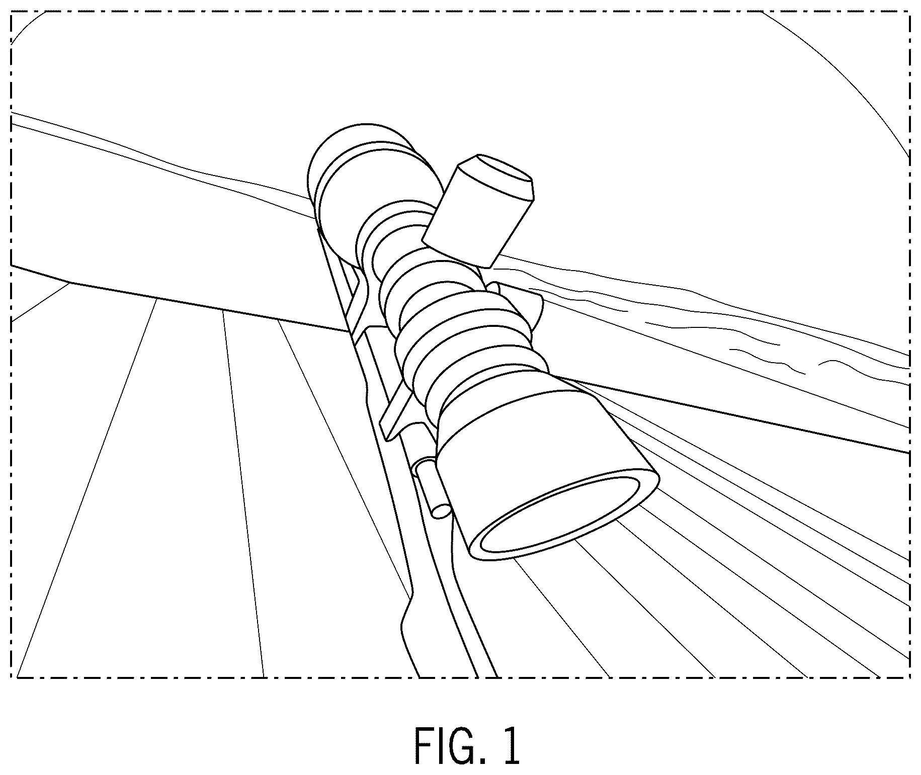 Patent US12320619 Figure 1 – Systems and methods for shooting simulation and training