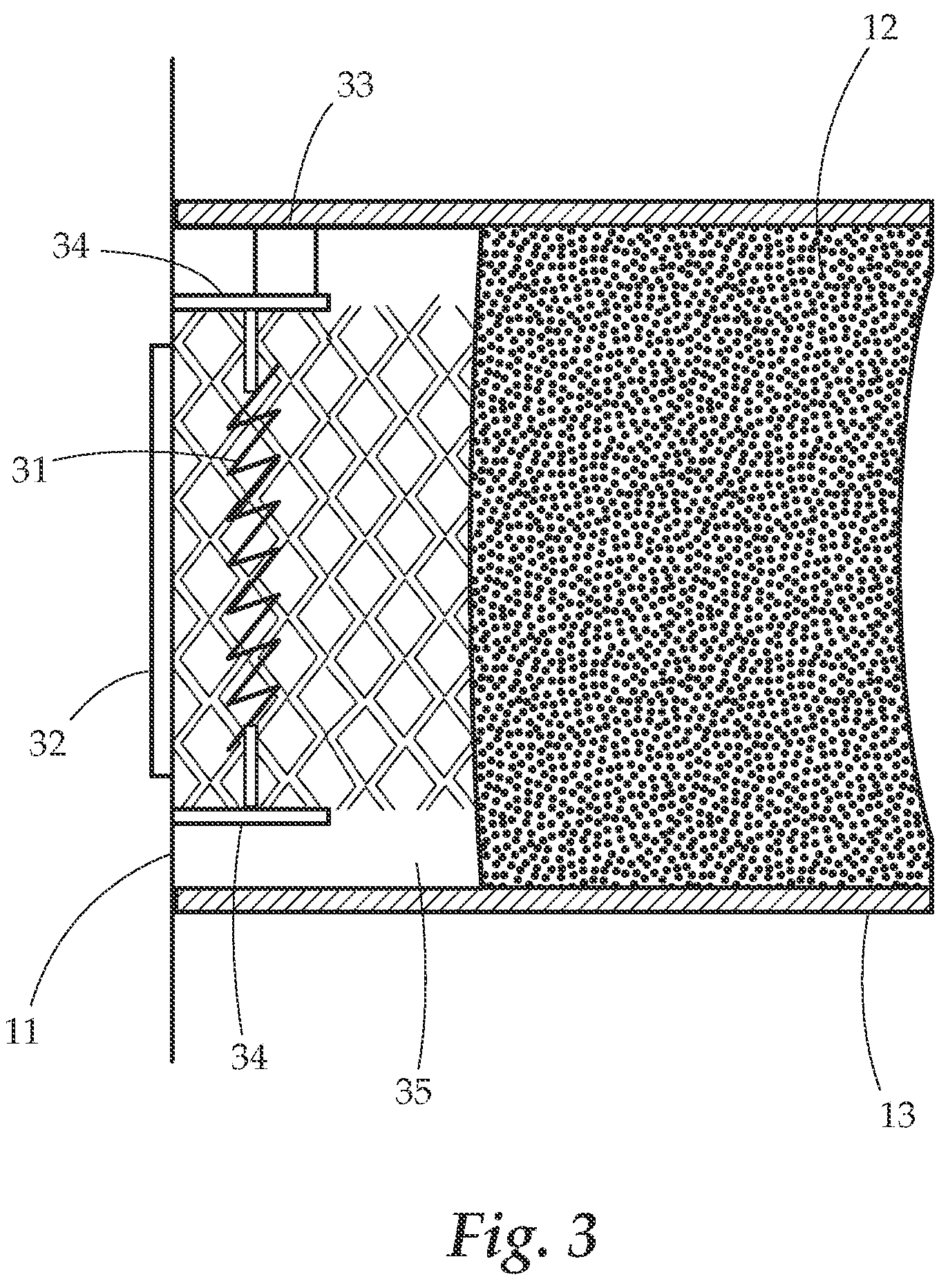 Patent US12320625 Figure 3 – Firearm cartridge