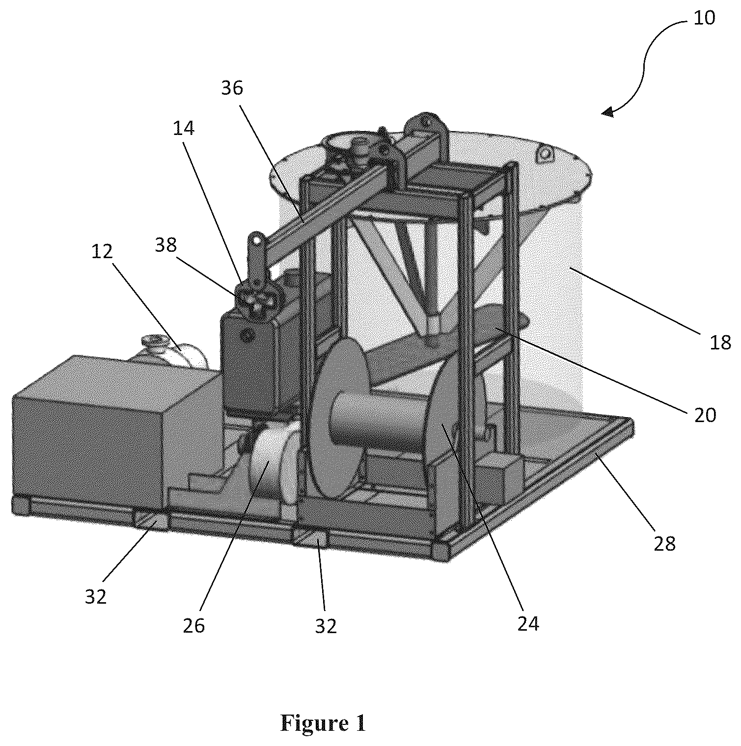 Patent US12320626 Figure 1 – Gel stemming delivery system