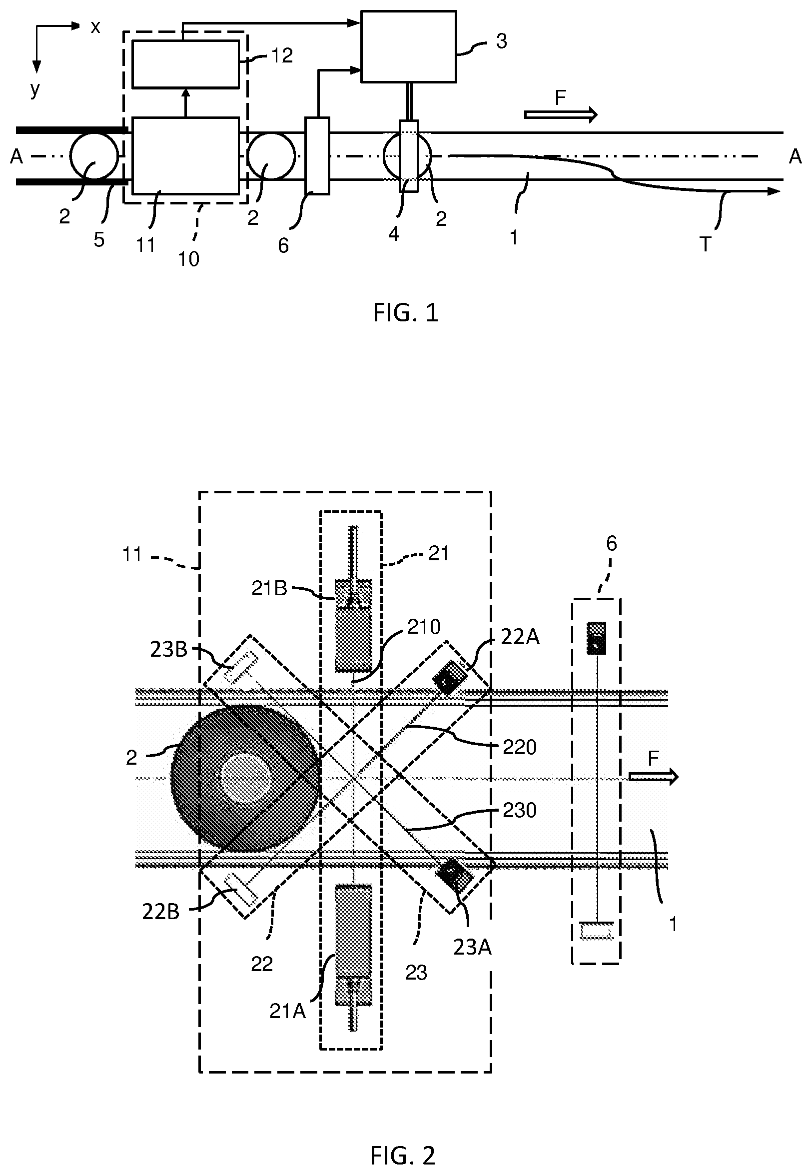 Patent US12320628 Figure 1 – Method and apparatus for determining the position of objects on a conveyor