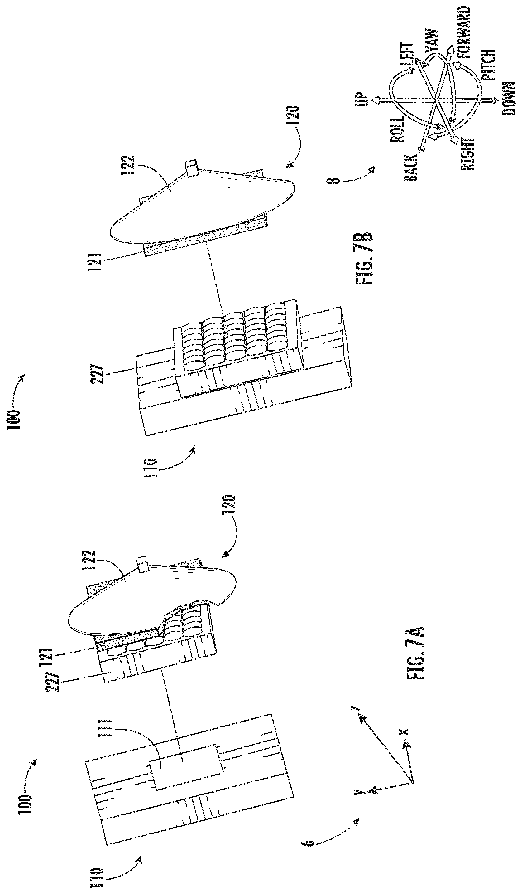 Patent US12320632 Figure 7 – High resolution optical displacement measurement
