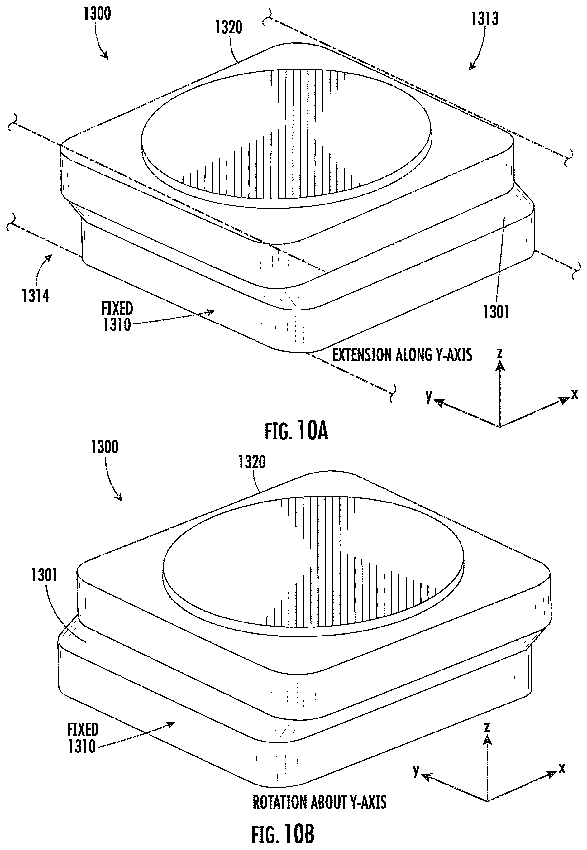 Patent US12320632 Figure 10 – High resolution optical displacement measurement