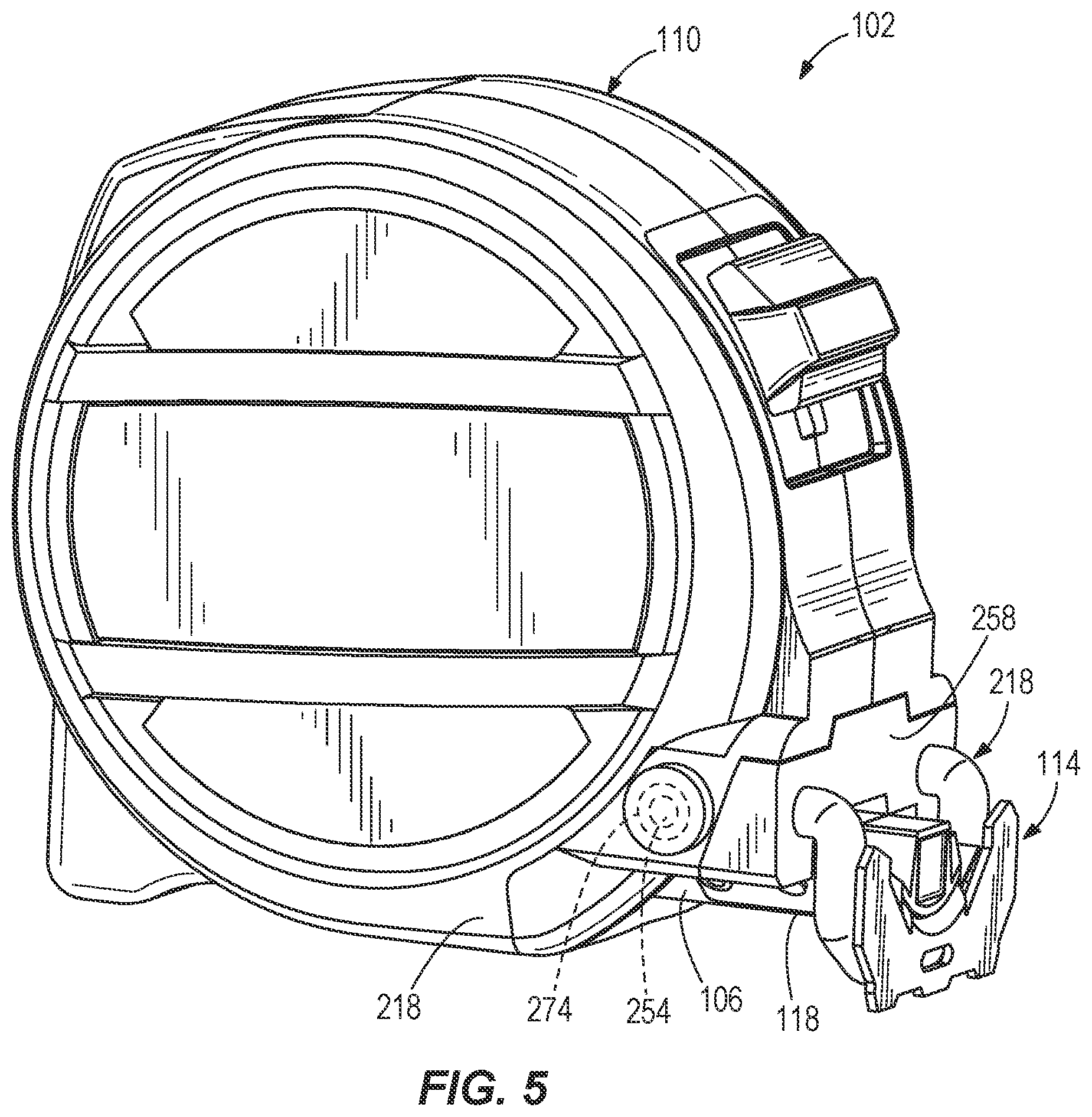 Patent US12320634 Figure 4 – Tape measure