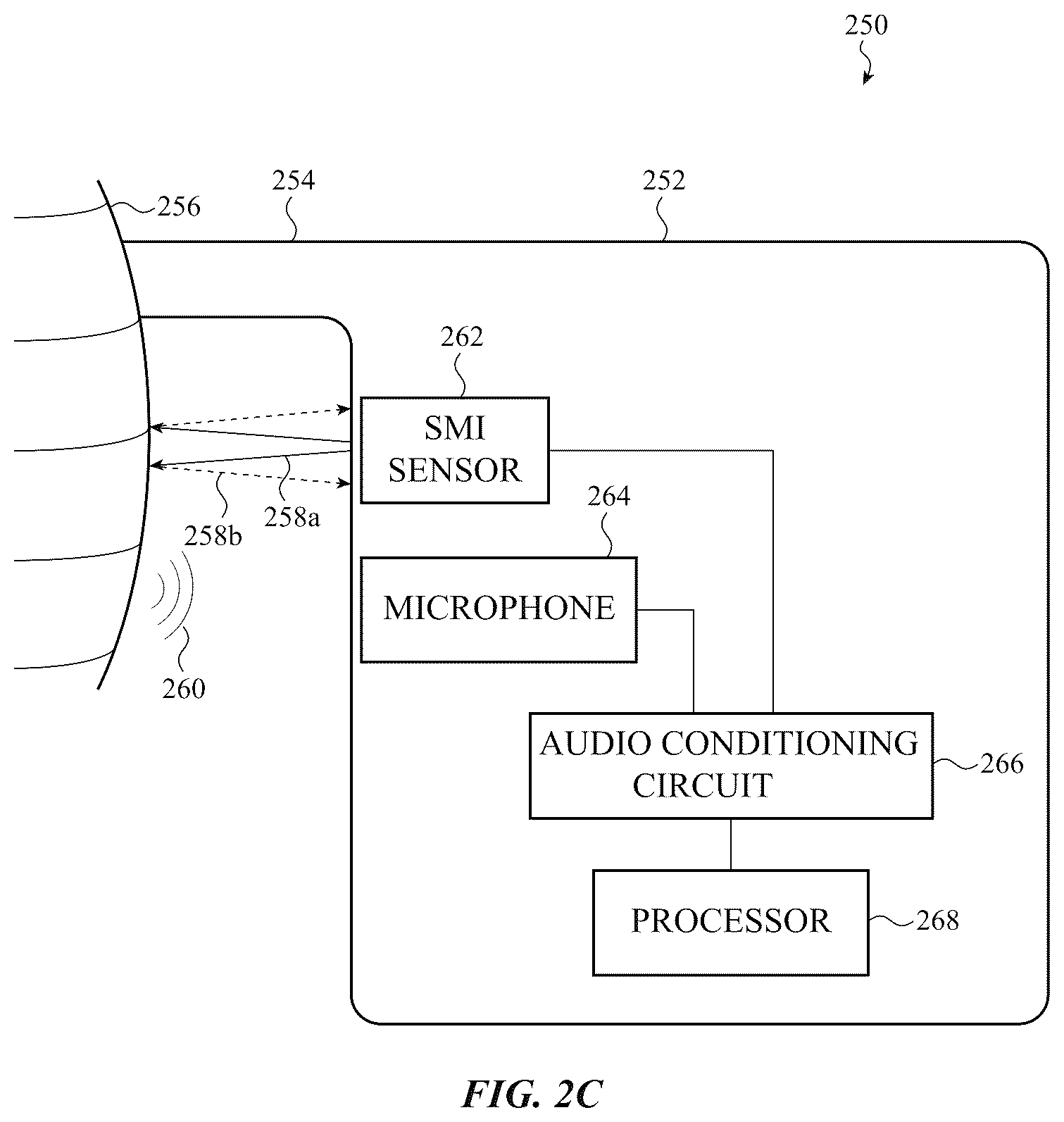 Patent US12320642 Figure 4 – Wearable skin vibration or silent gesture detector