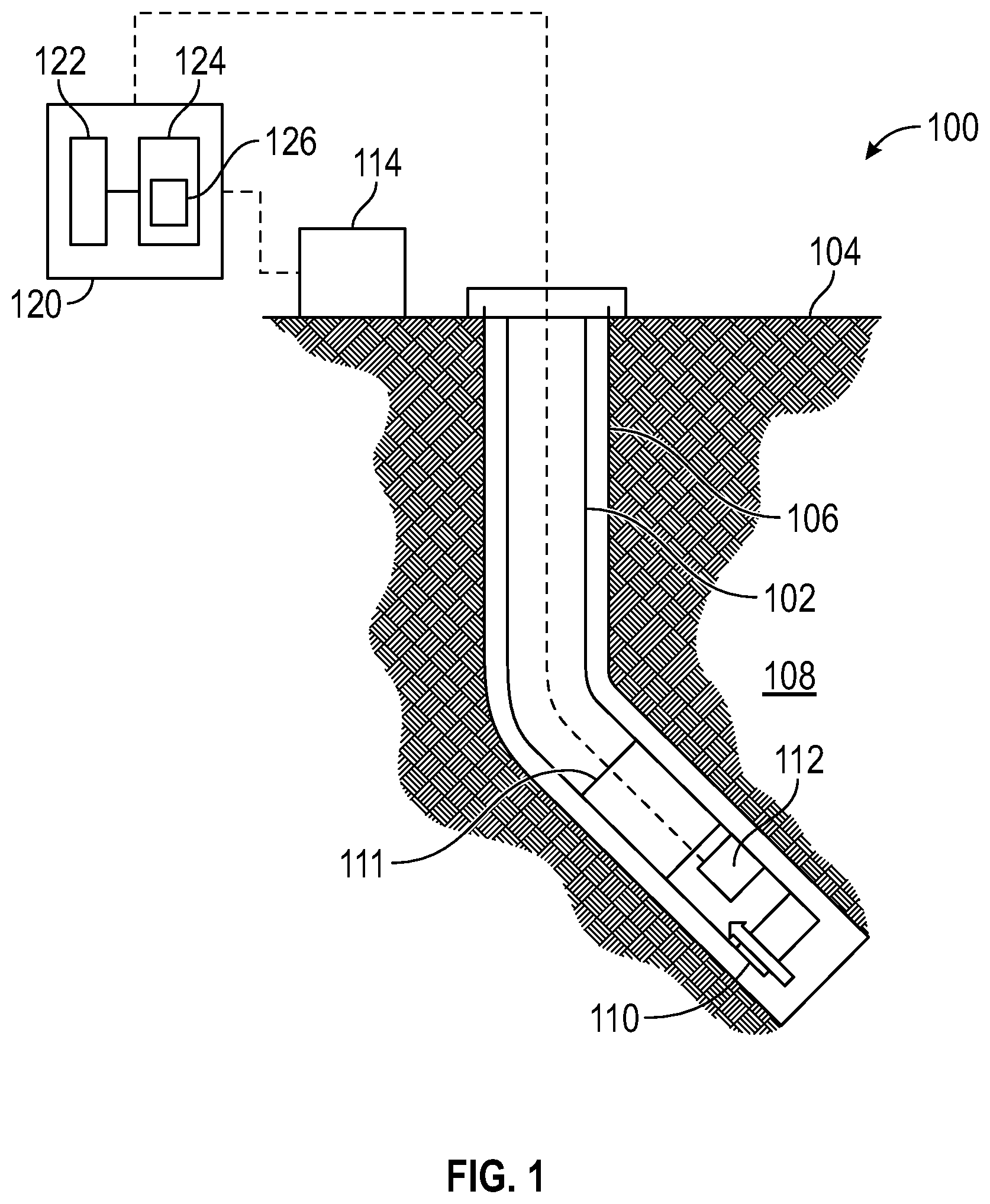 Patent US12320643 Figure 1 – Method of measurement near-bit magnetic compass reading interference from a downhole component