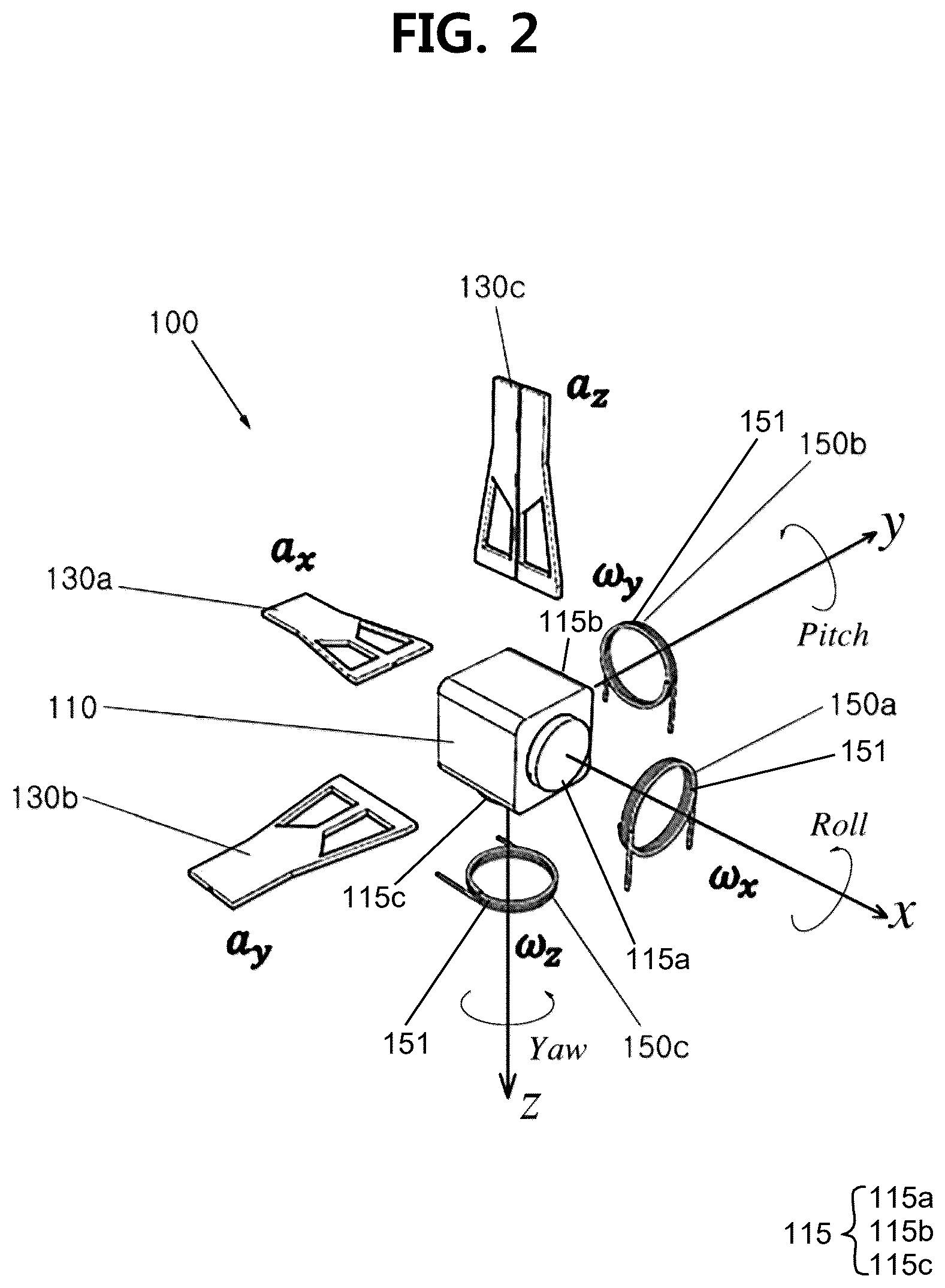 Patent US12320644 Figure 2 – Optical fiber sensor-based inertial measurement system