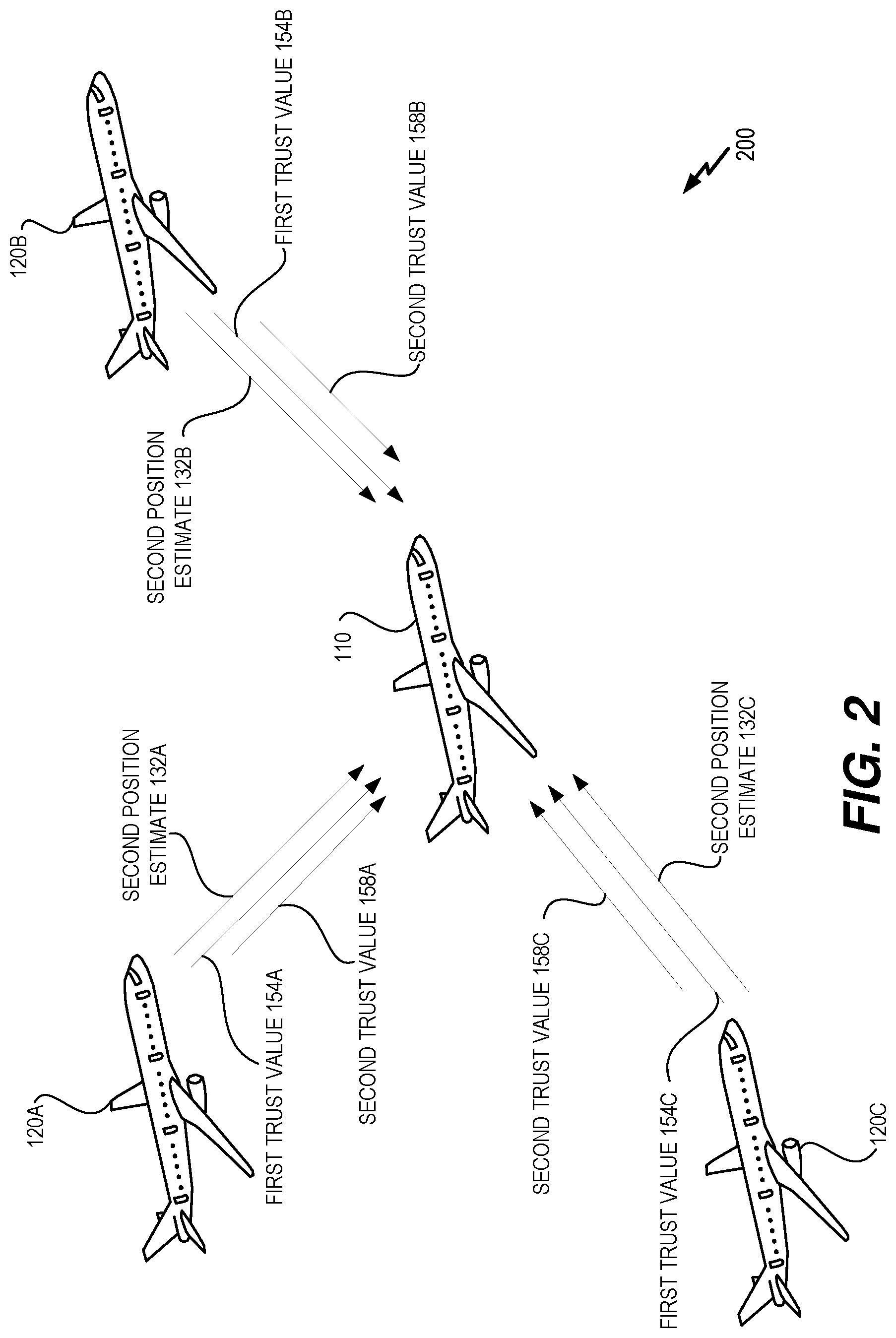 Patent US12320645 Figure 2 – Vehicle position verification