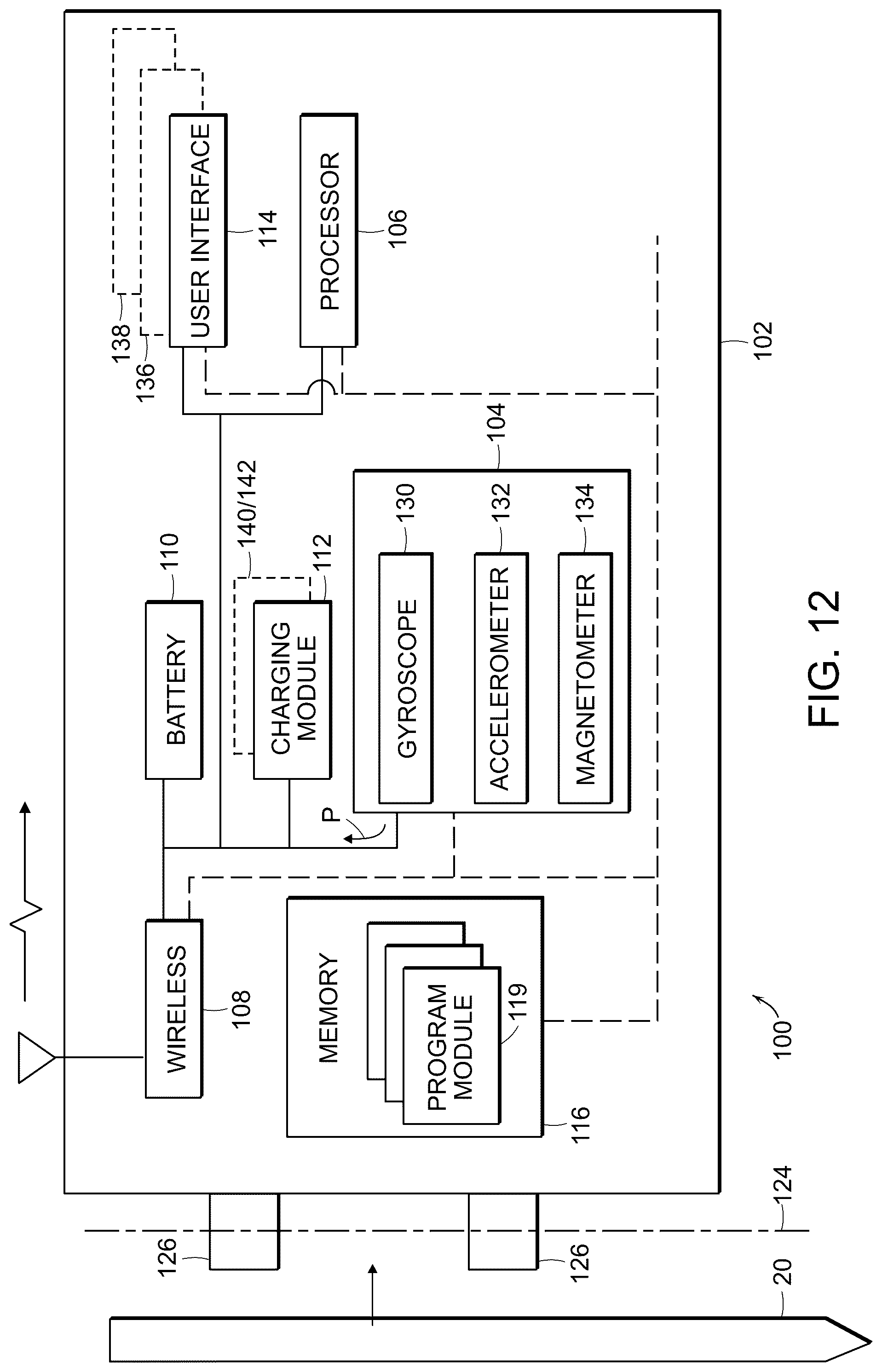 Patent US12320646 Figure 11 – Systems, method and devices for assisting or performing guiding interventional procedures using inertial measurement units and magnetometer sensors