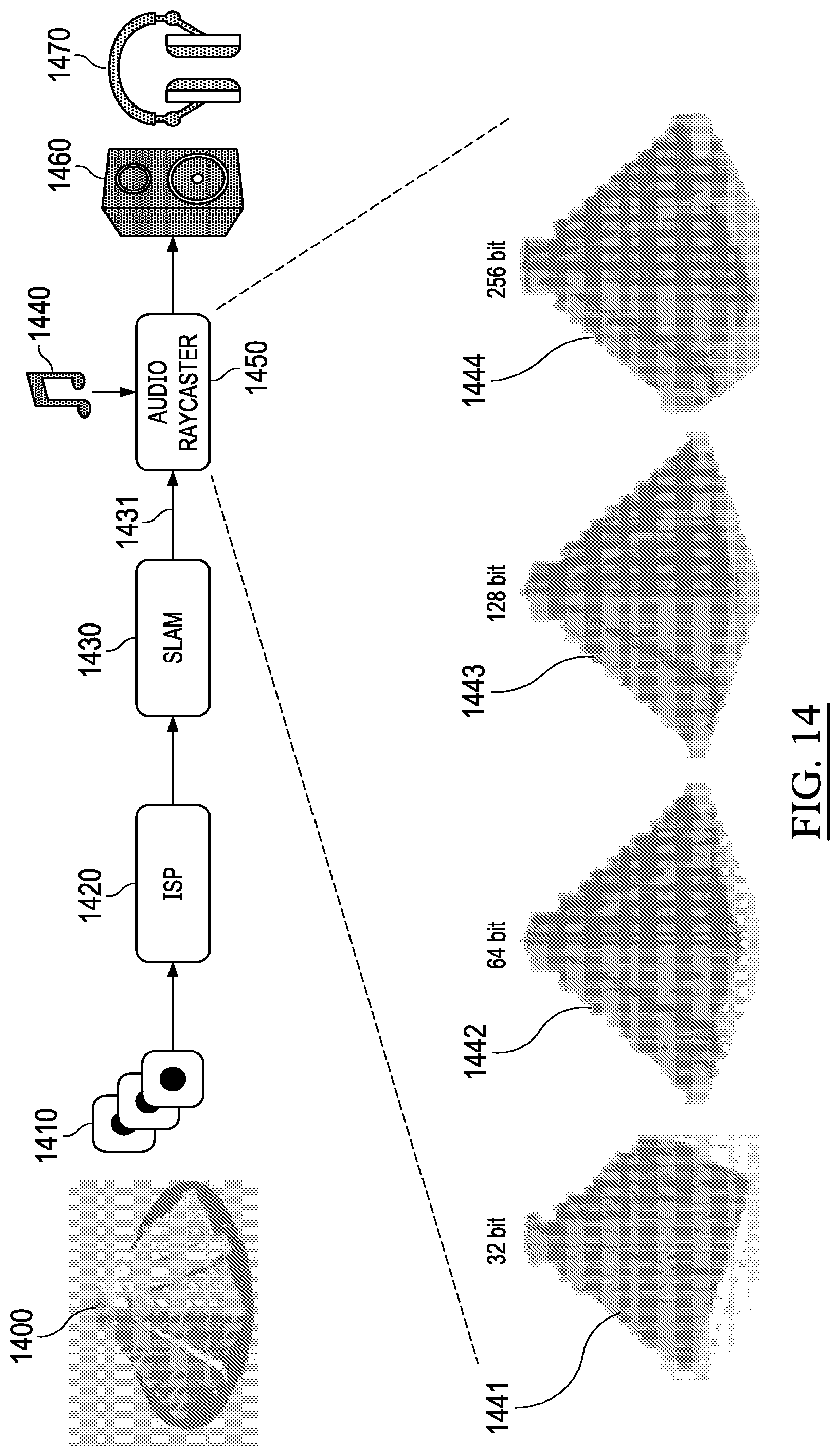 Patent US12320649 Figure 14 – Path planning using sparse volumetric data