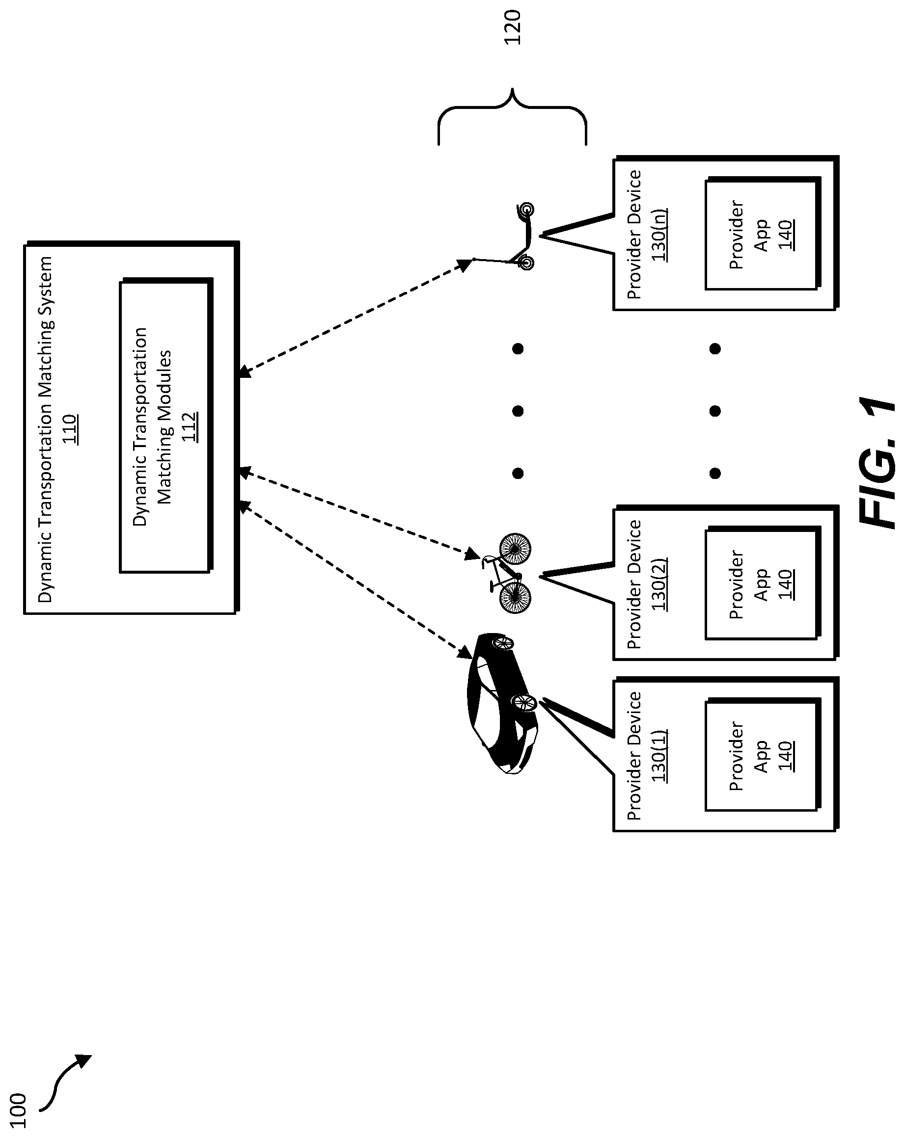 Patent US12320652 Figure 1 – Apparatuses, systems, and methods for increasing safety in personal mobility vehicle operation