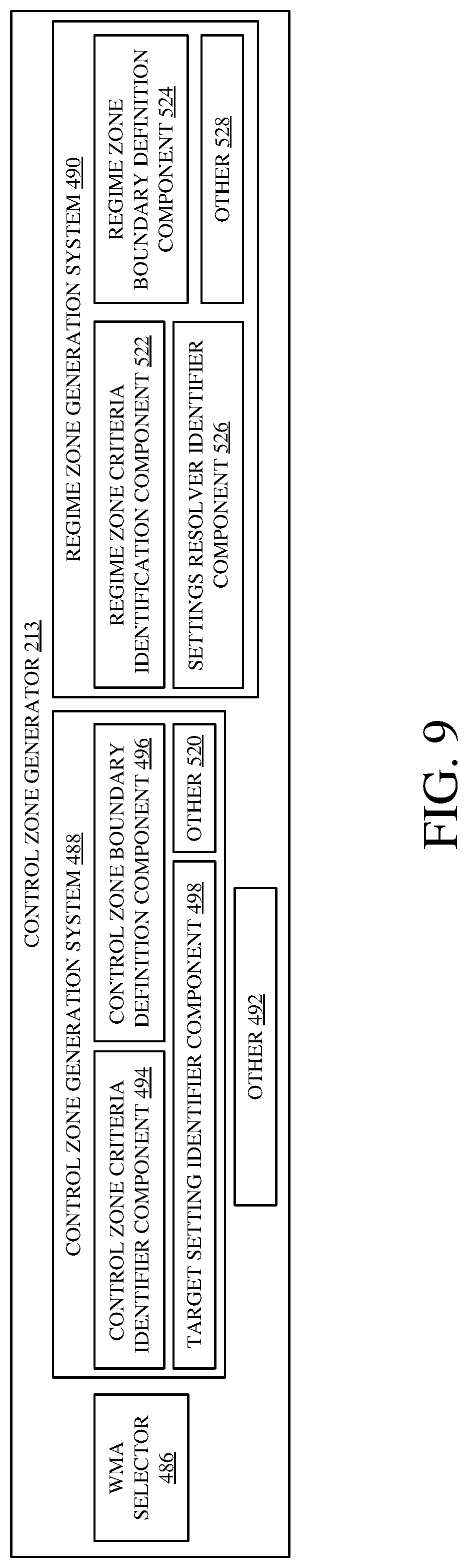 Patent US12320666 Figure 10 – Machine control using a predictive map