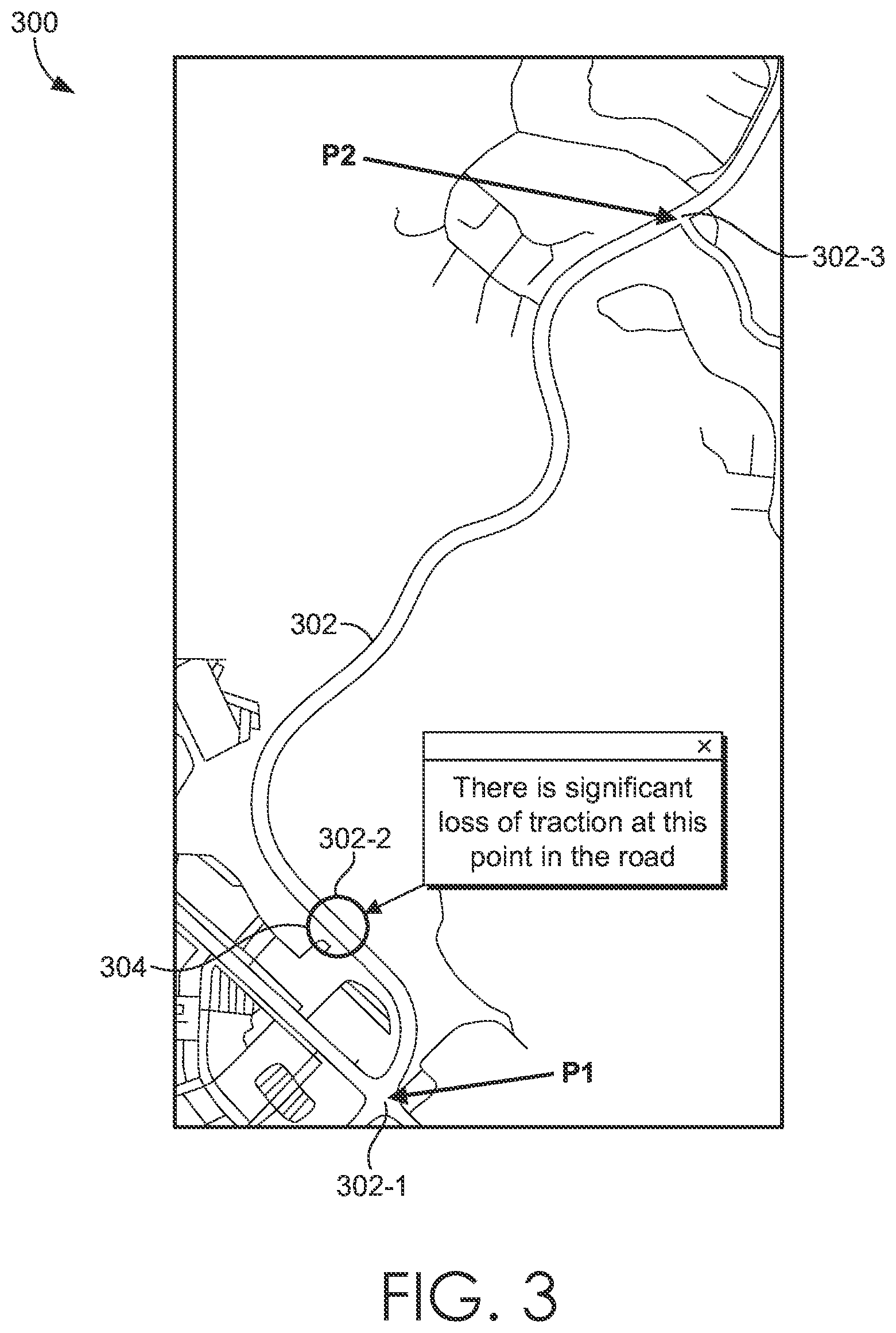 Patent US12320667 Figure 3 – Data-intensive electronic map data structures