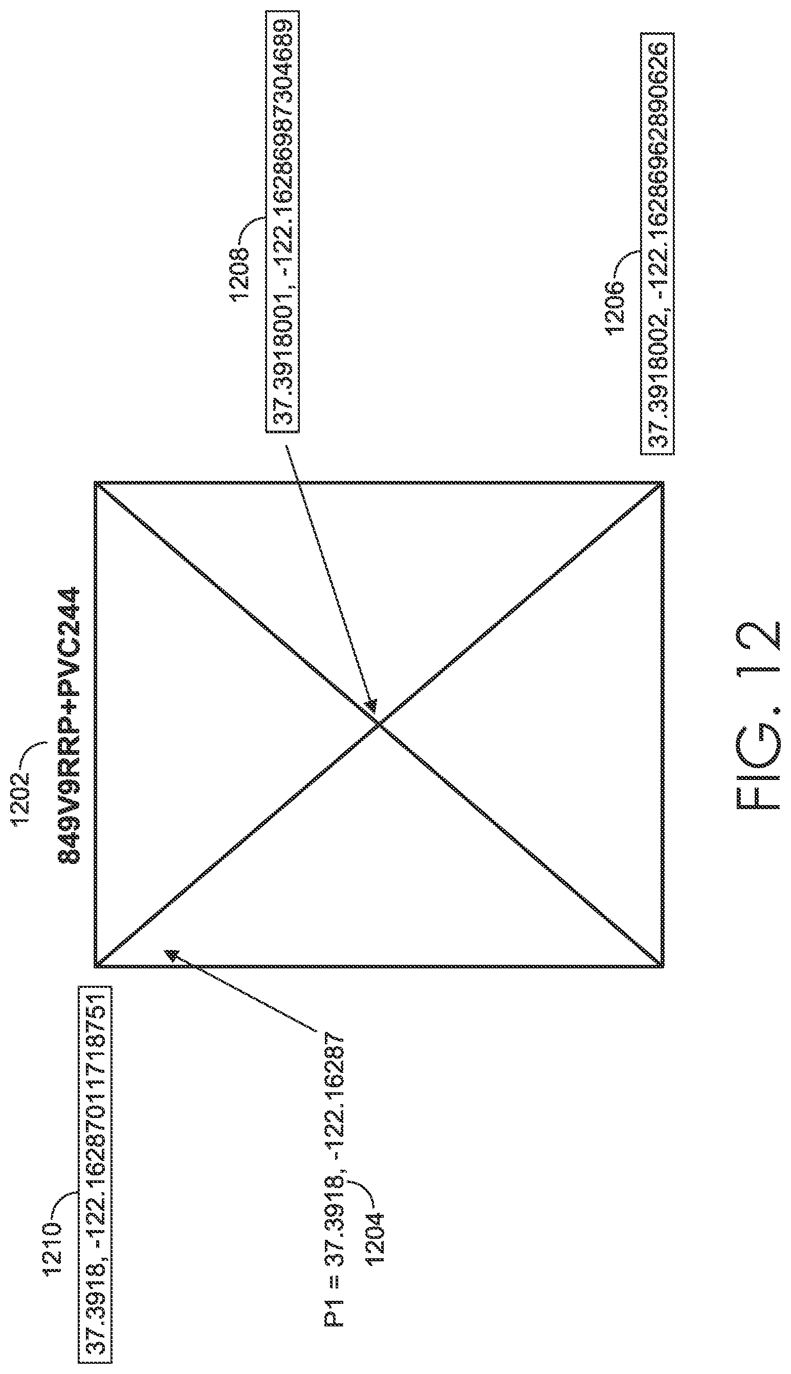 Patent US12320667 Figure 12 – Data-intensive electronic map data structures