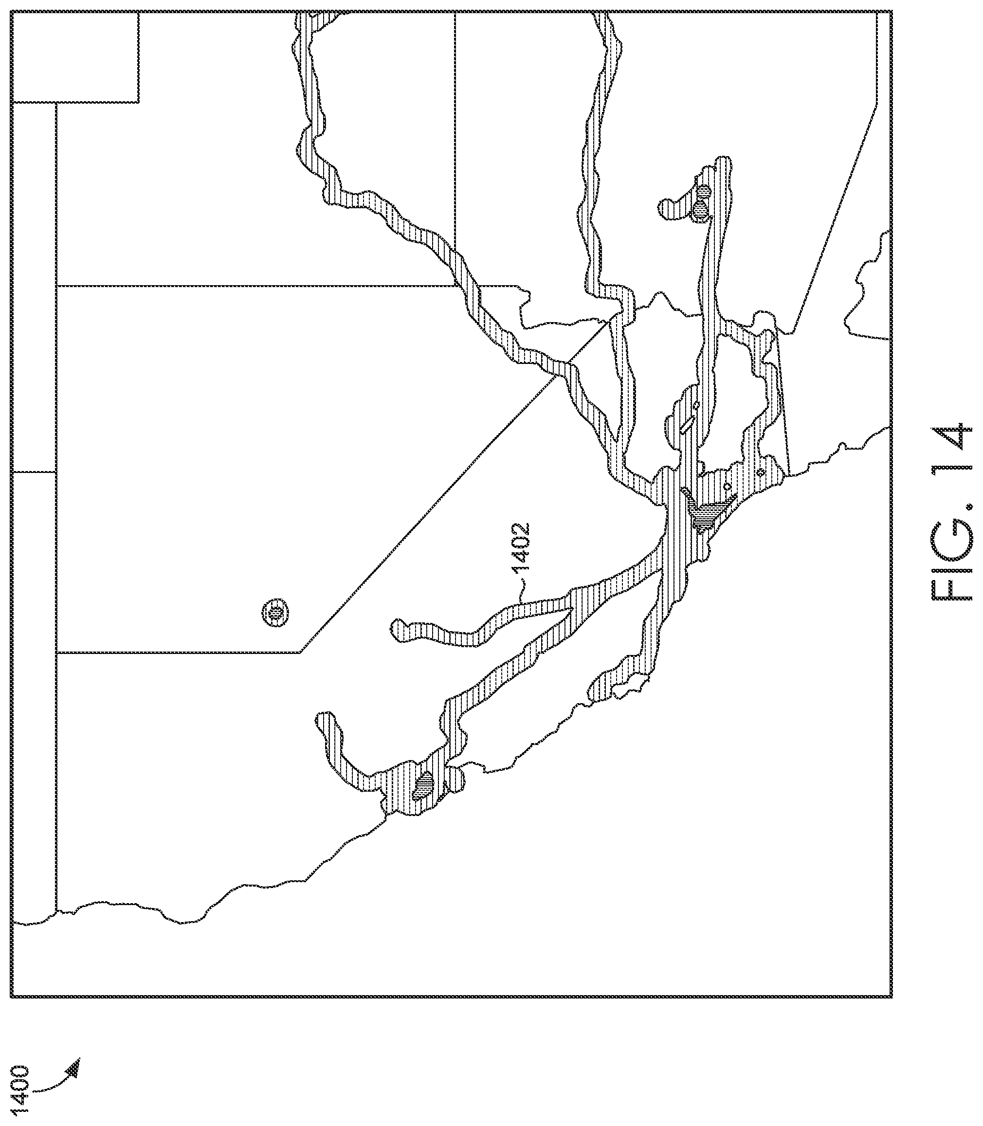Patent US12320667 Figure 14 – Data-intensive electronic map data structures