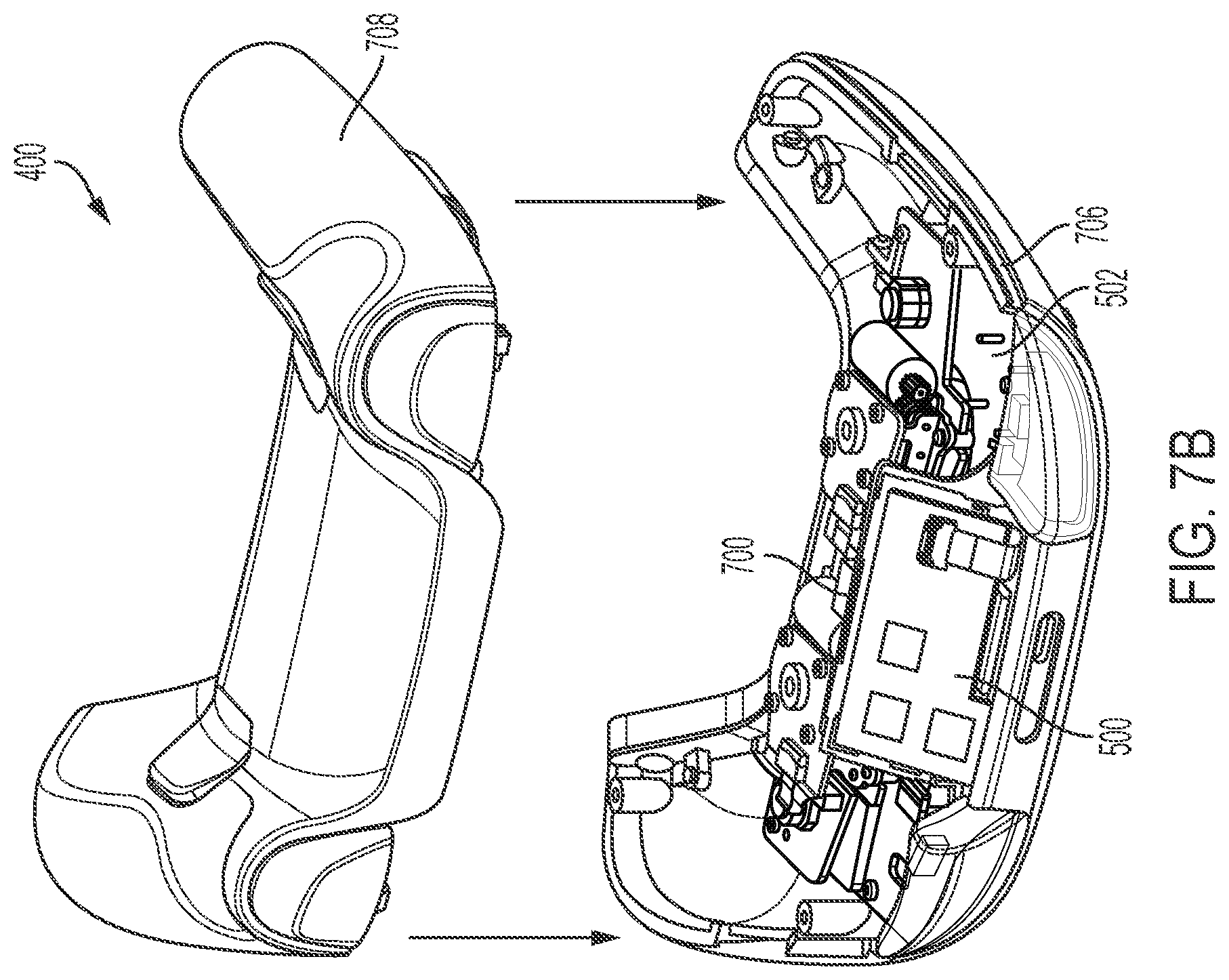 Patent US12320671 Figure 8 – Device positioning detection calibration systems and methods