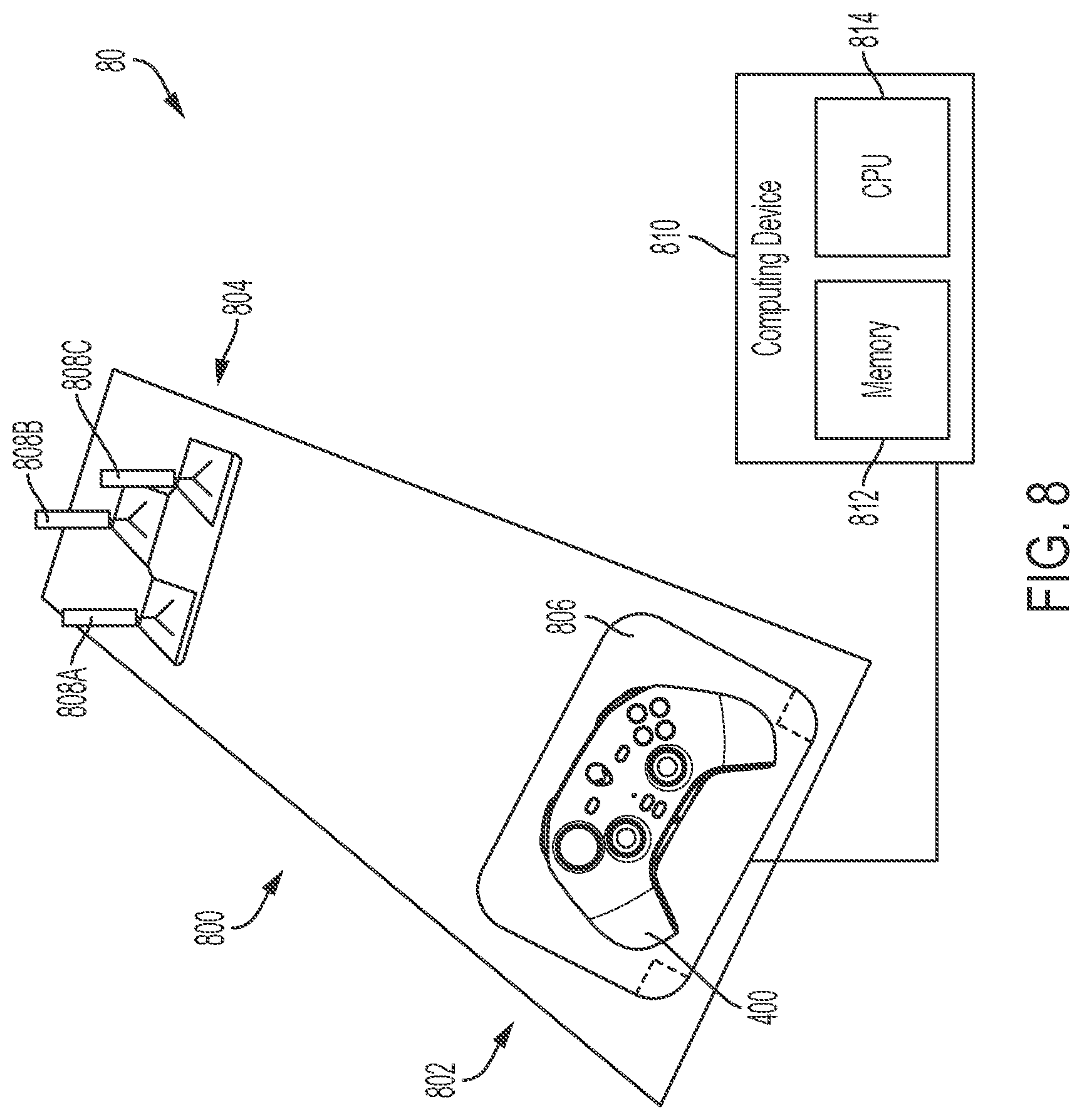 Patent US12320671 Figure 9 – Device positioning detection calibration systems and methods