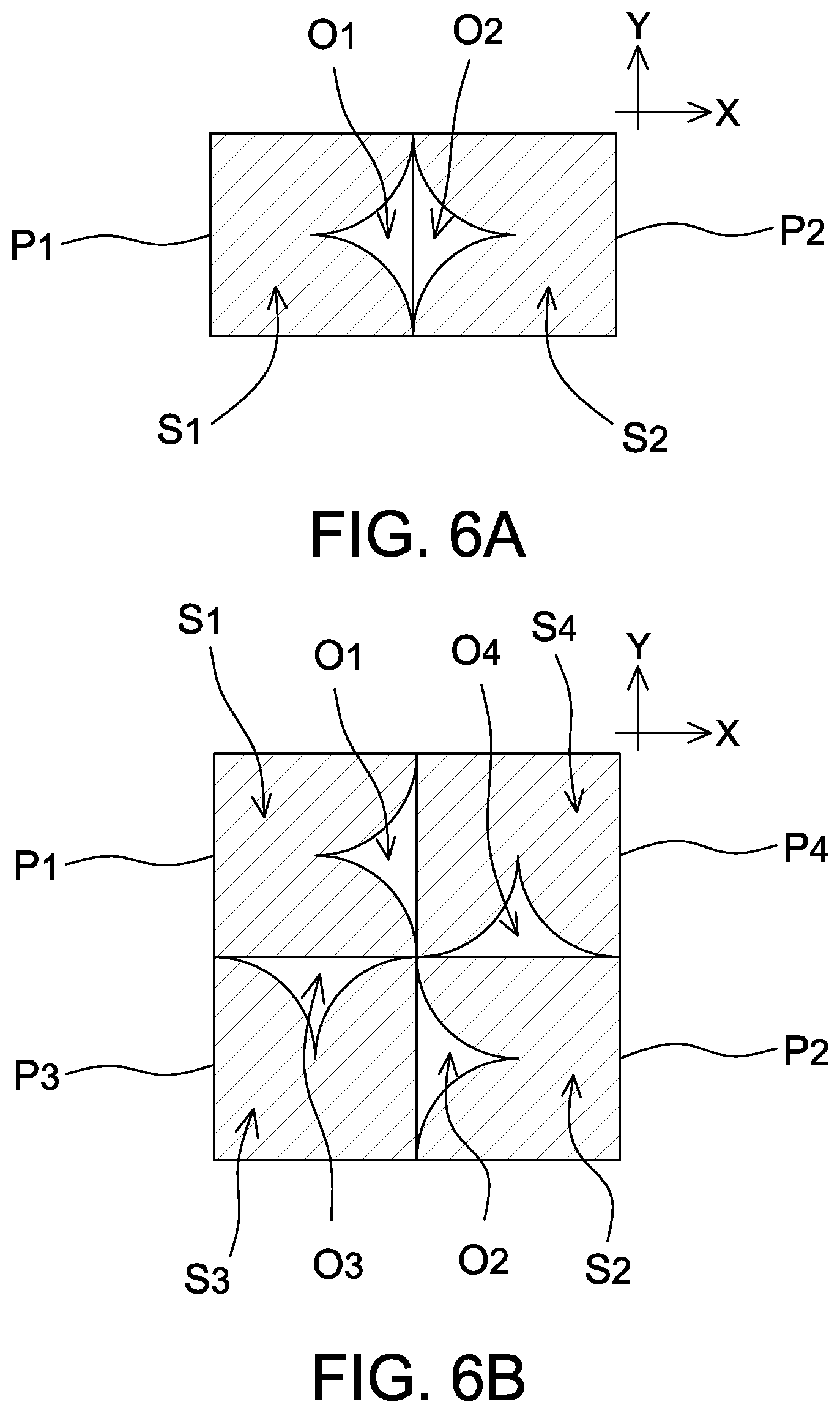 Patent US12320672 Figure 6 – Sensing element having pixels exposed by apertures increasing along different directions