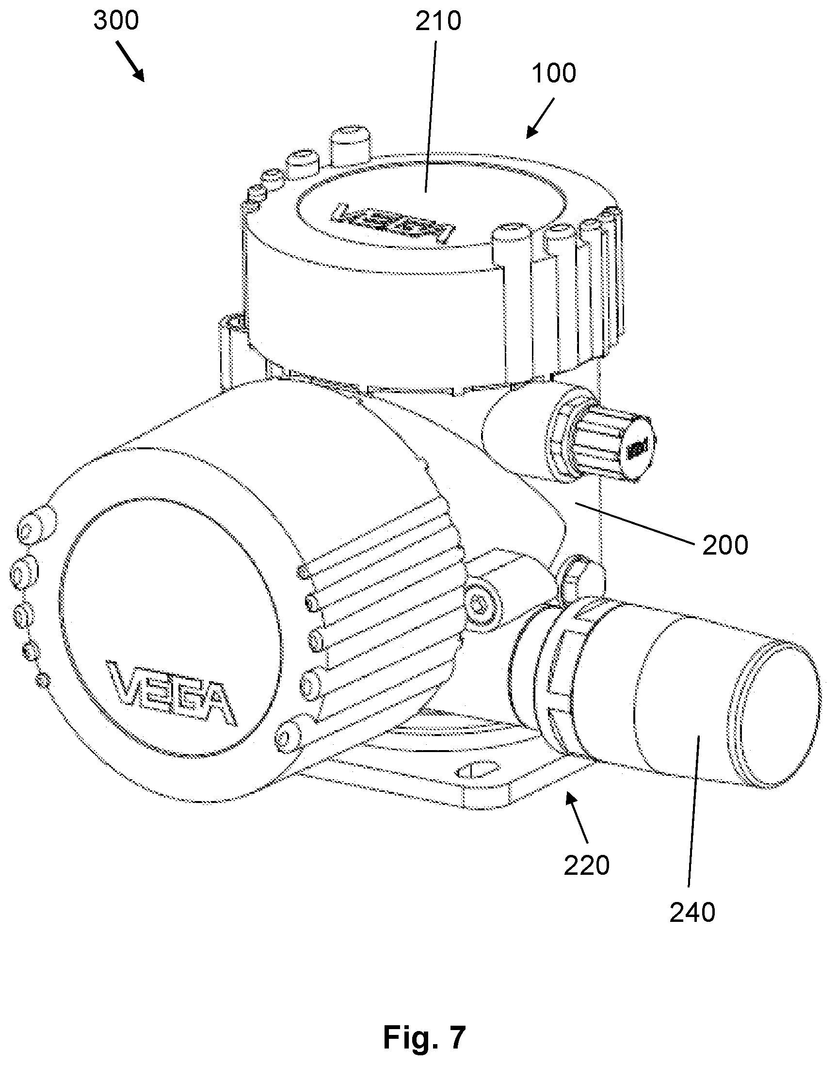 Patent US12320674 Figure 5 – Removable display and operating module for a field device