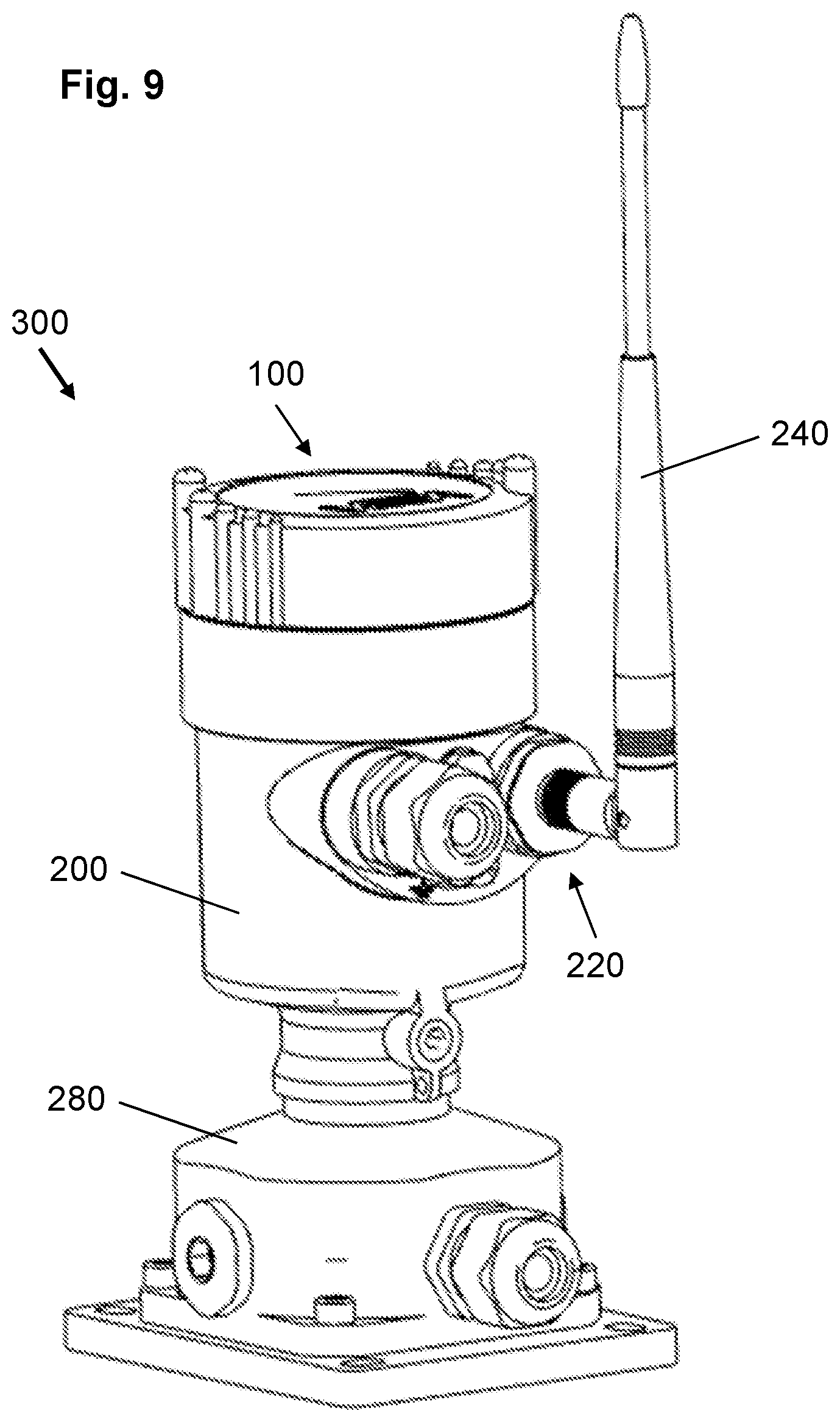 Patent US12320674 Figure 7 – Removable display and operating module for a field device