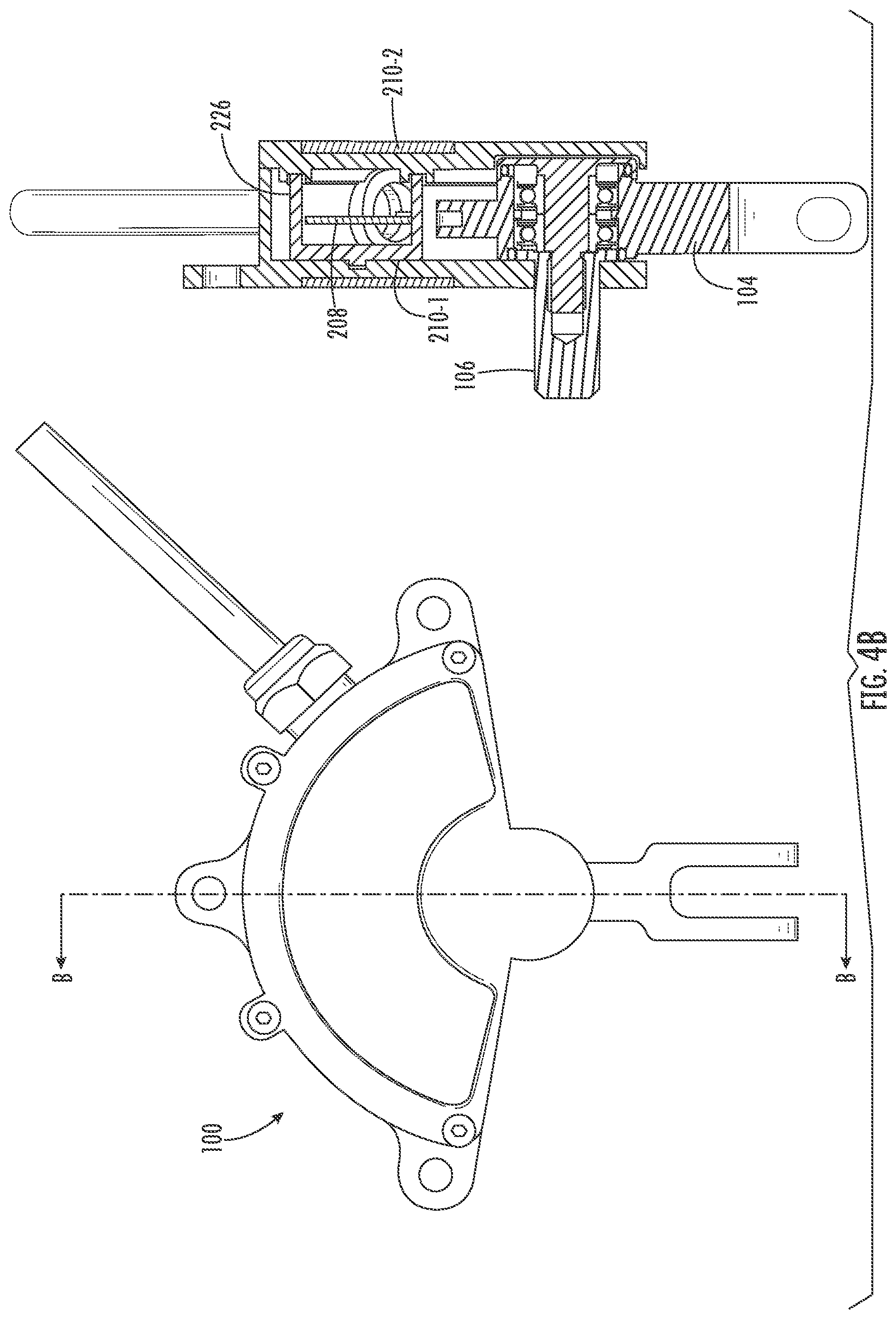 Patent US12320679 Figure 8 – Sensor assembly for a rotary sensor