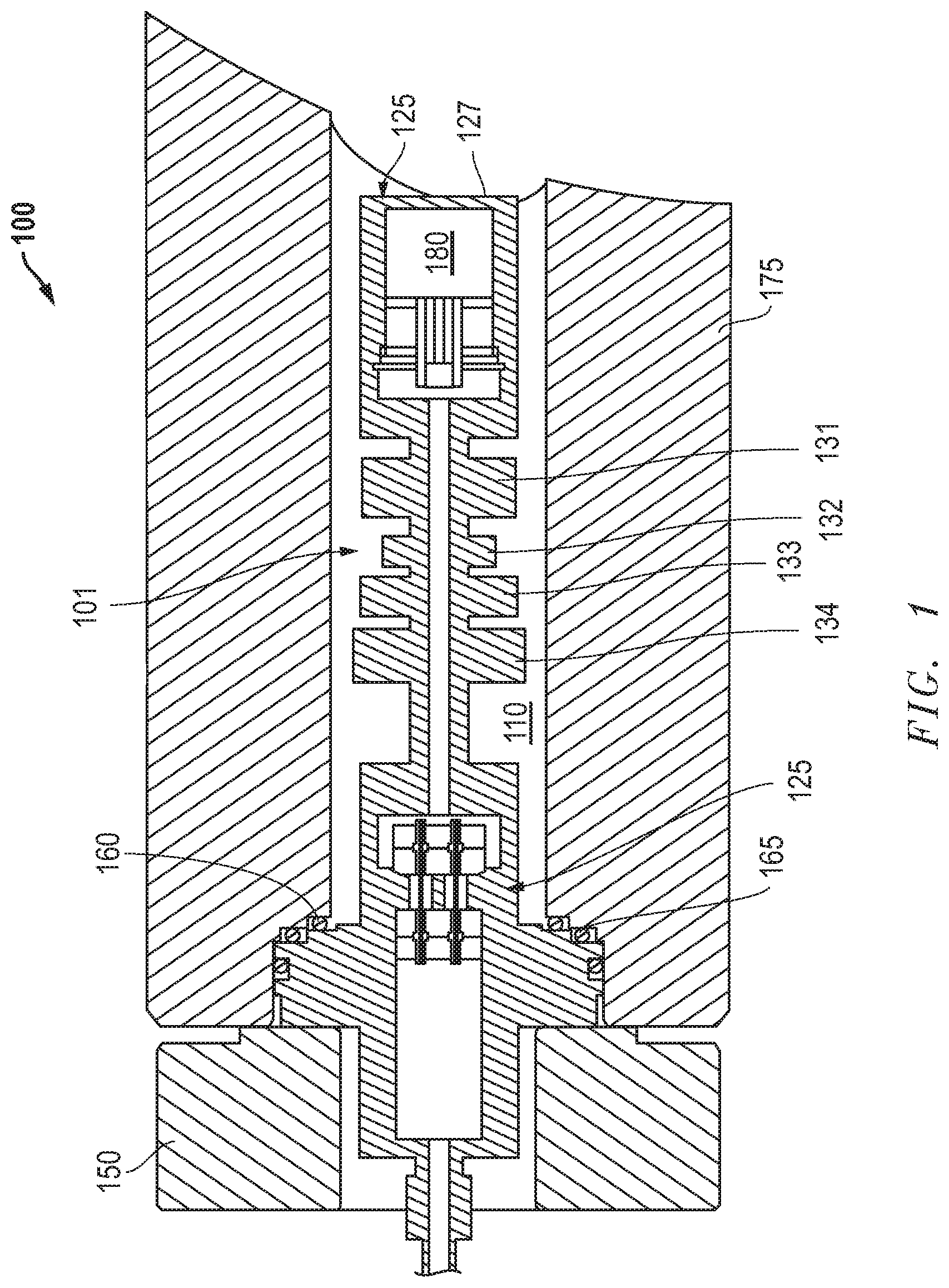 Patent US12320686 — Flowmeter with attenuating ribbed transducer housings — Figure 1
