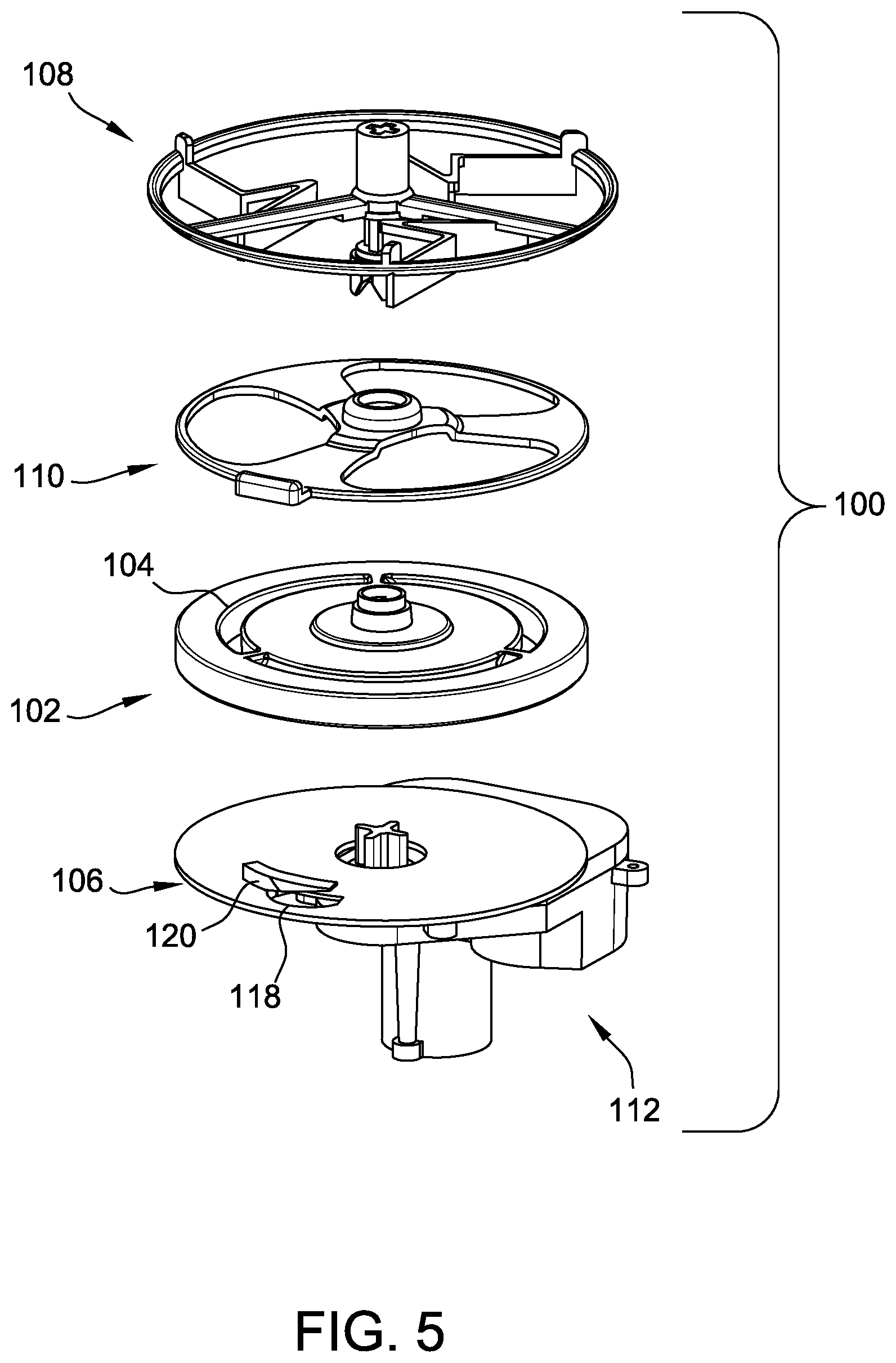 Patent US12320690 Figure 5 – Powder dispenser