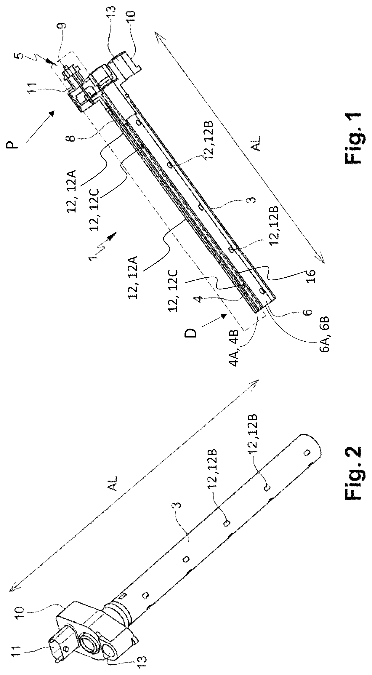 Patent US12320691 Figure 1 – Oil level measuring device