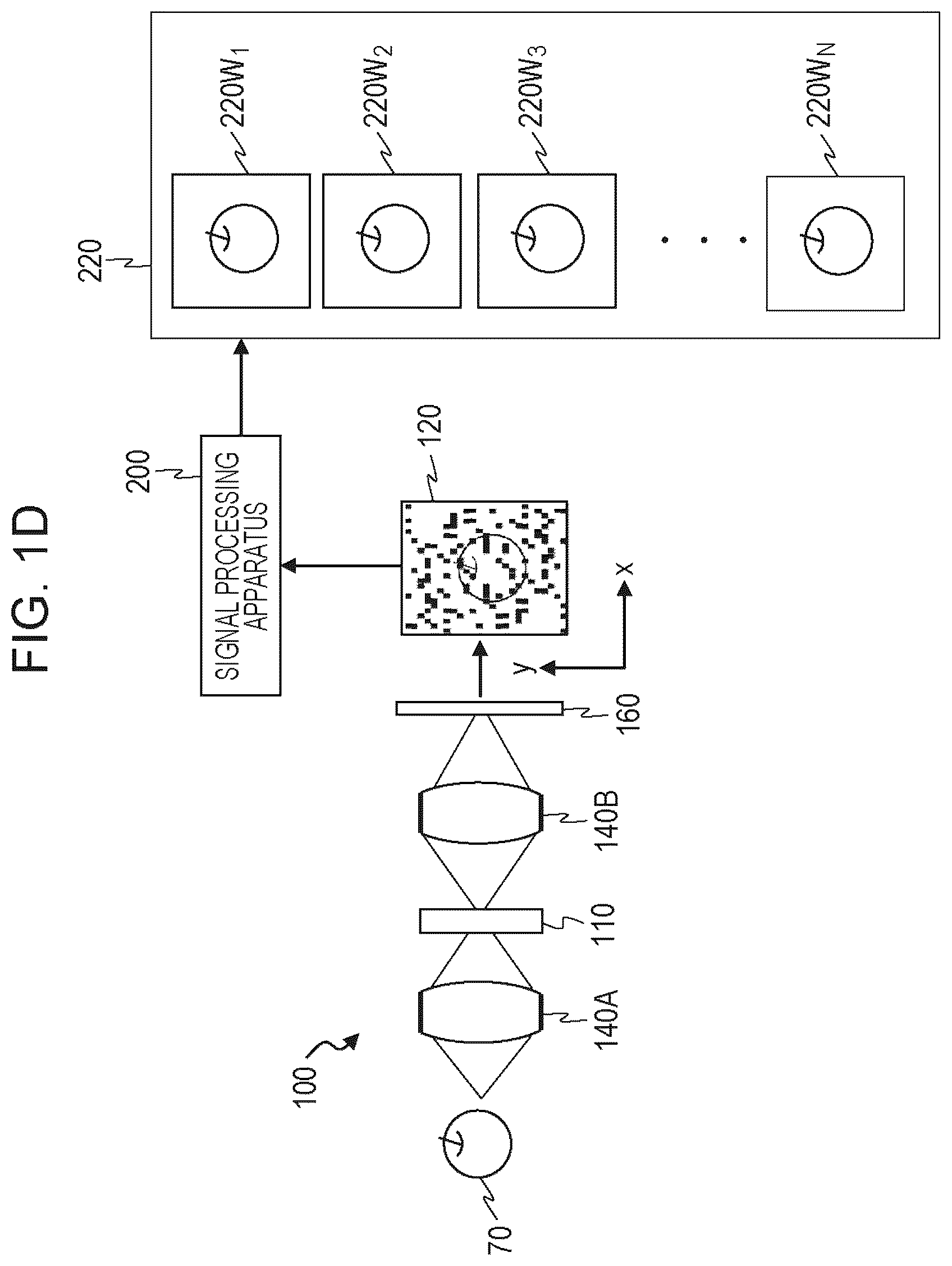 Patent US12320701 Figure 4 – Filter array and imaging system