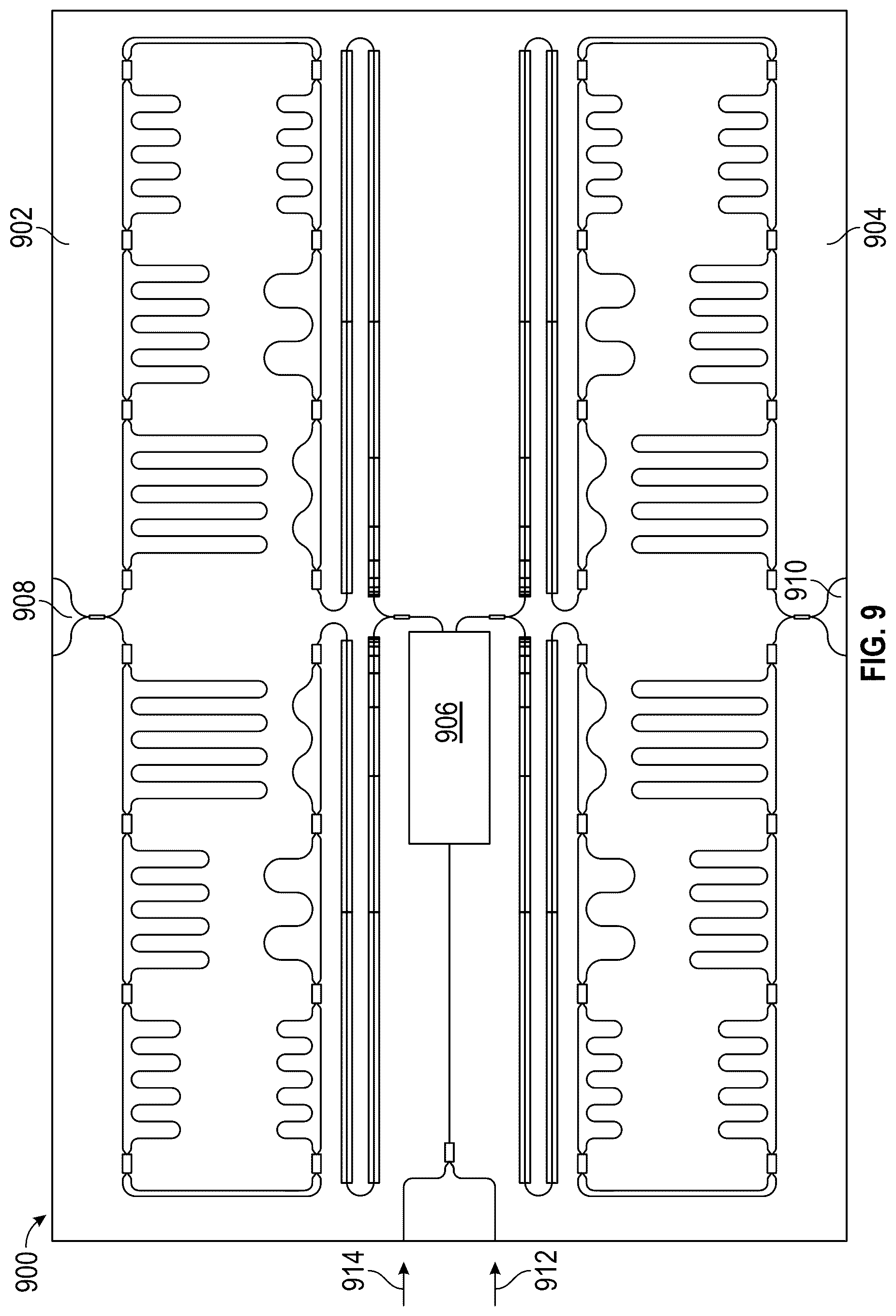 Patent US12320704 Figure 9 – Fourier transform spectrometer
