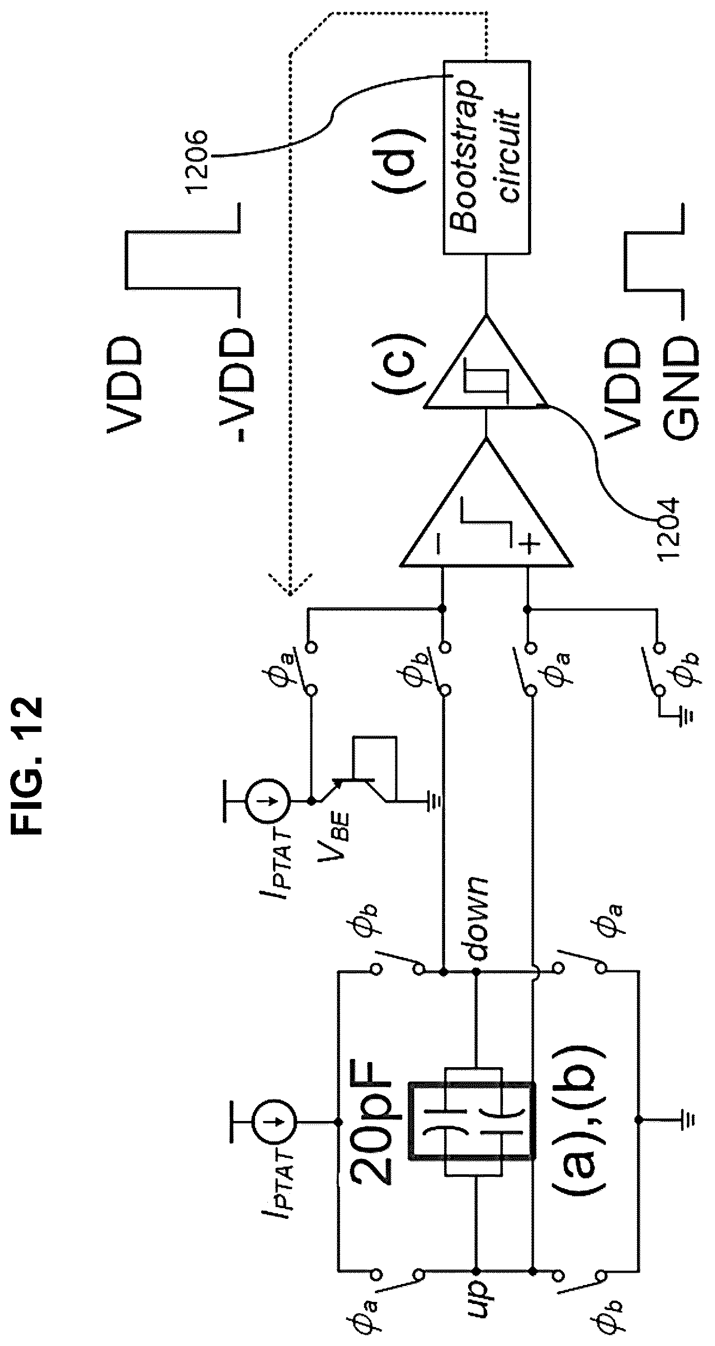 Patent US12320714 Figure 12 – CMOS temperature sensor and operating method thereof