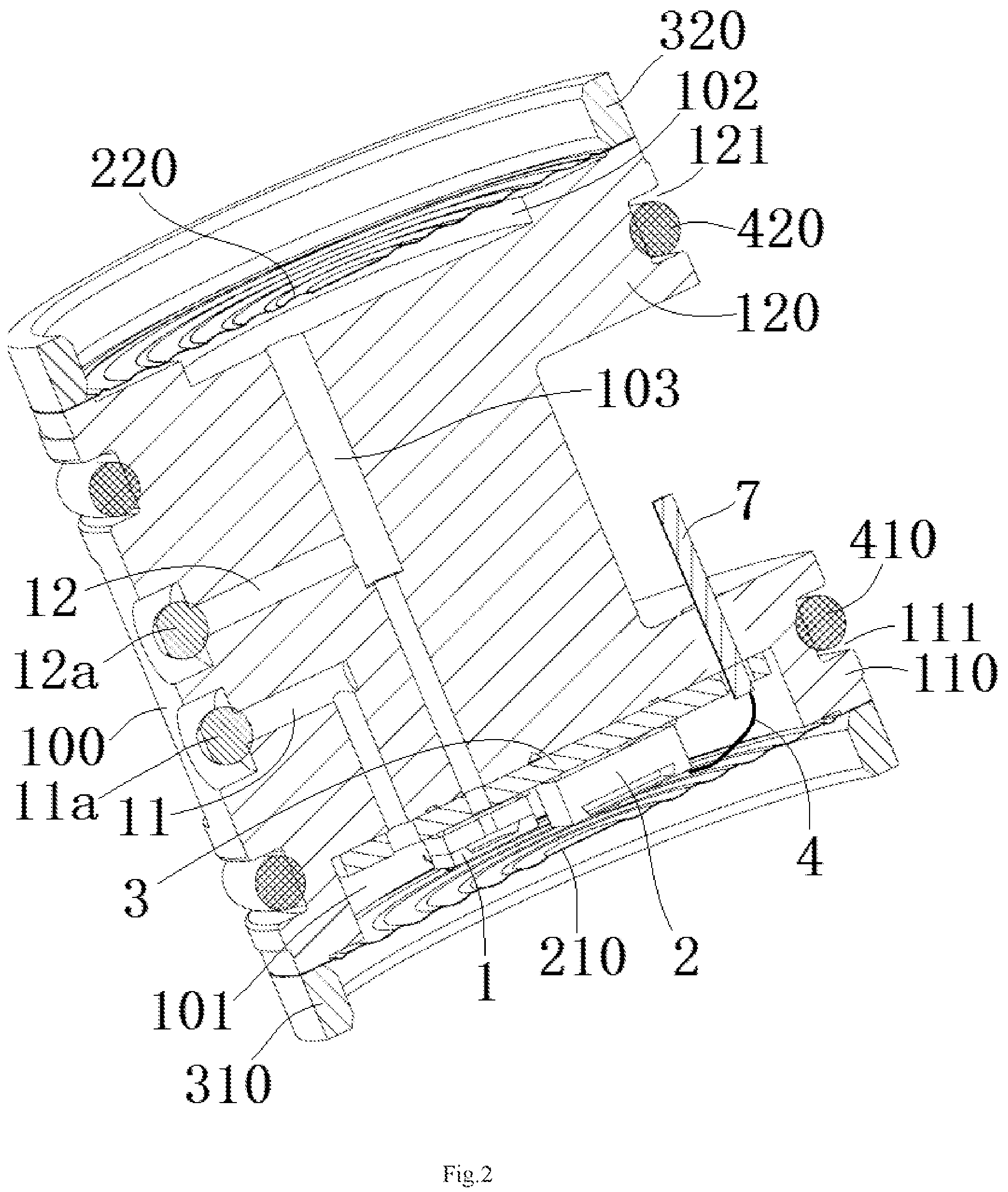 Patent US12320719 Figure 2 – Sensing device