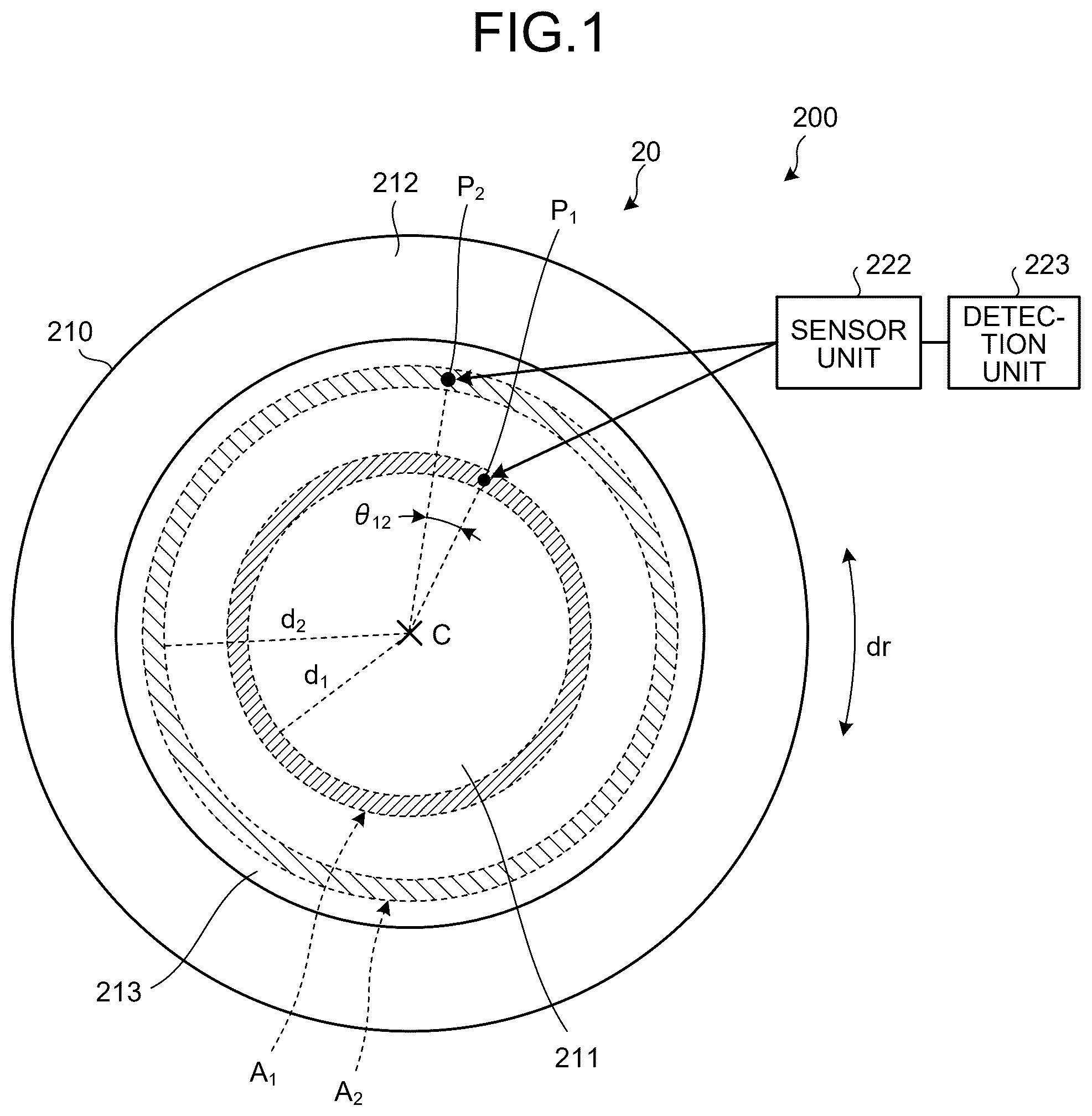 Patent US12320721 Figure 1 – Torque sensor