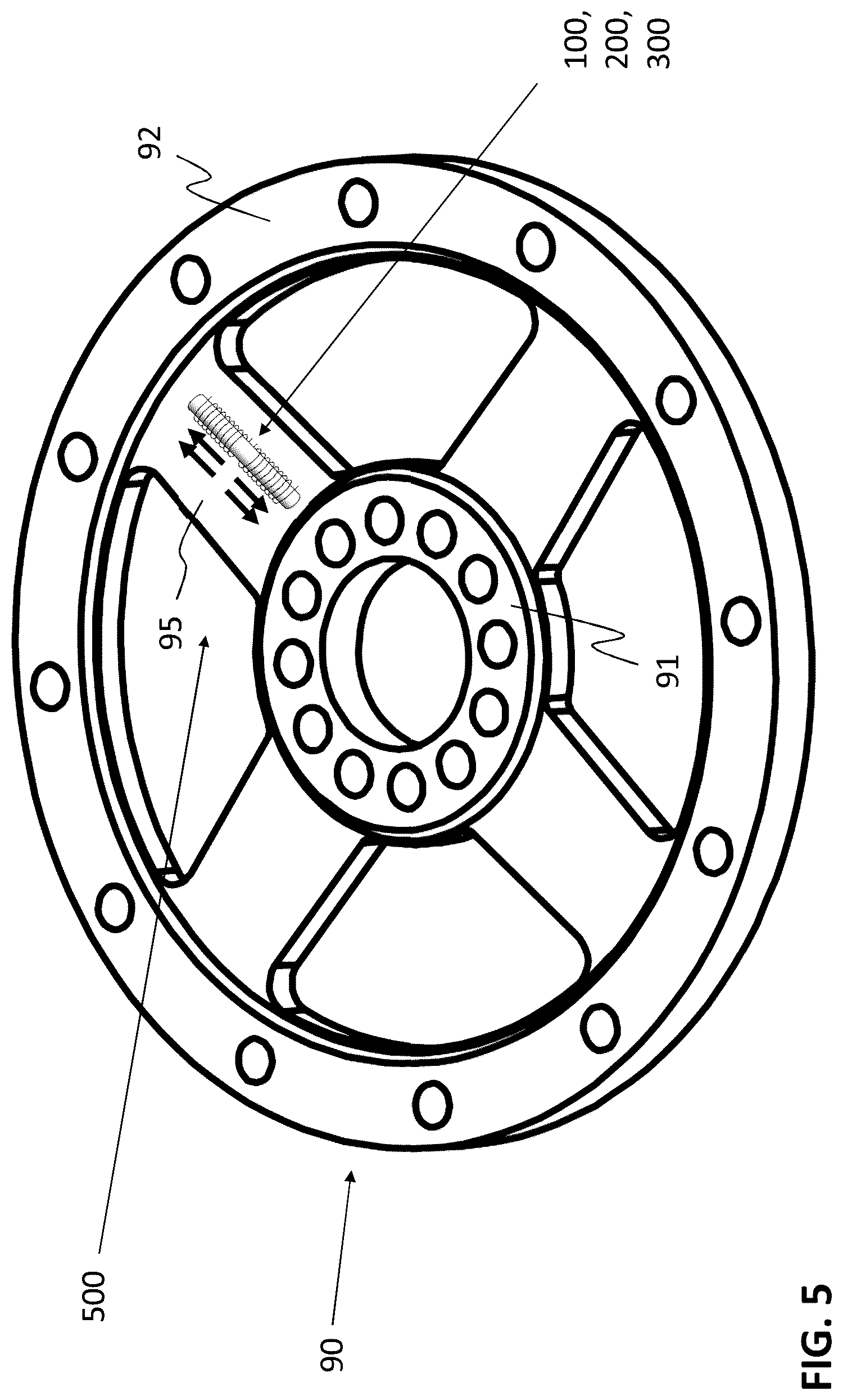Patent US12320722 Figure 5 – Coil arrangement and torque sensor with coil arrangement