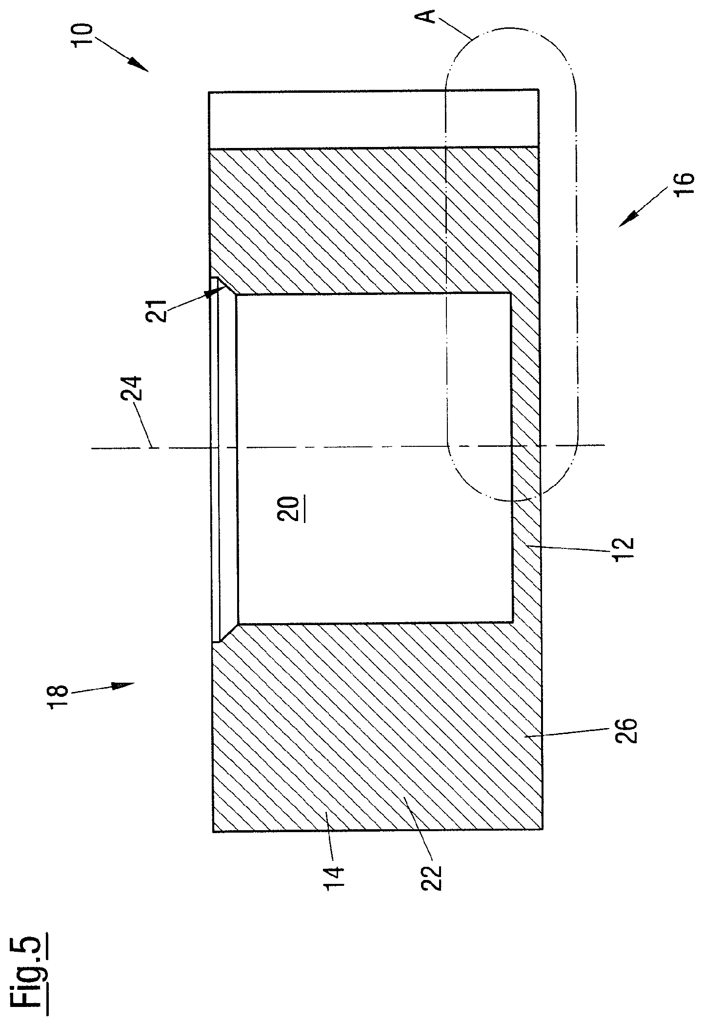 Patent US12320724 Figure 5 – Shaped body and method for producing a shaped body