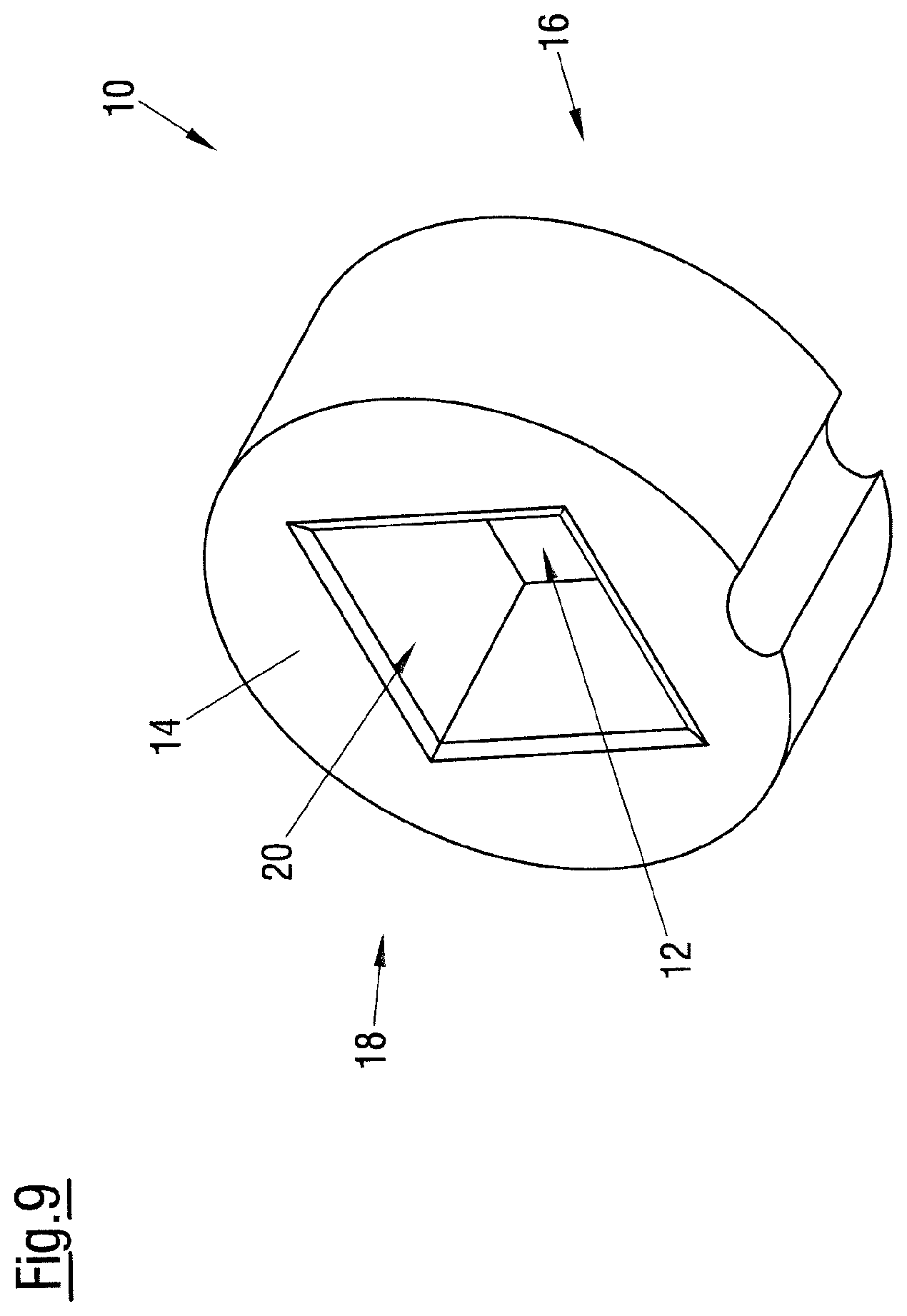 Patent US12320724 Figure 9 – Shaped body and method for producing a shaped body