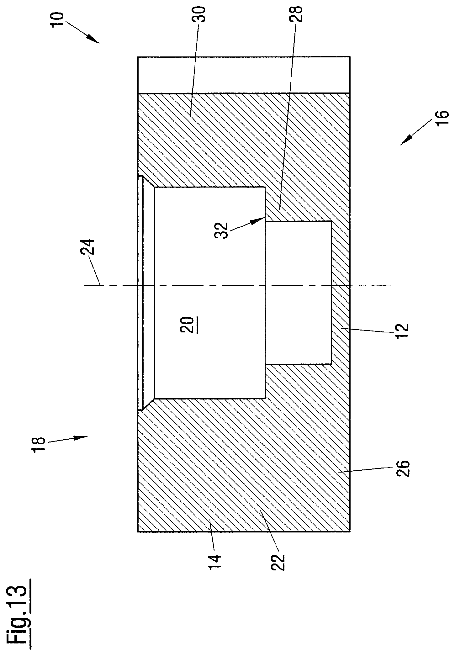 Patent US12320724 Figure 13 – Shaped body and method for producing a shaped body