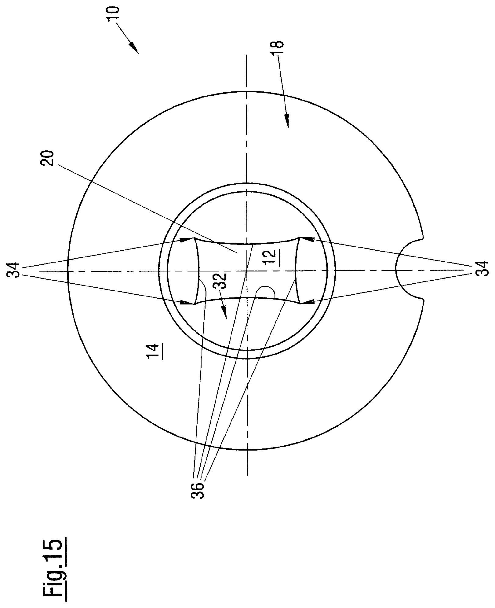 Patent US12320724 Figure 15 – Shaped body and method for producing a shaped body