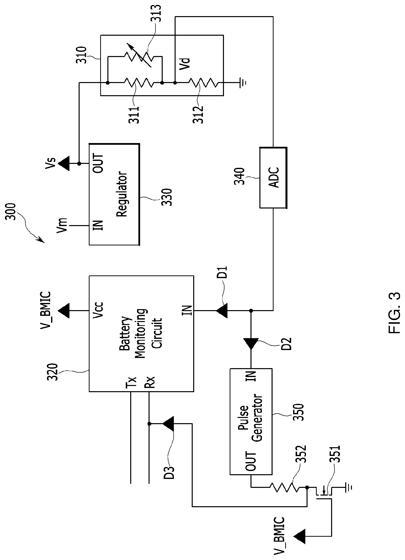 Patent US12320729 Figure 3 – Battery pack, battery apparatus and method for detecting electrolyte leakage