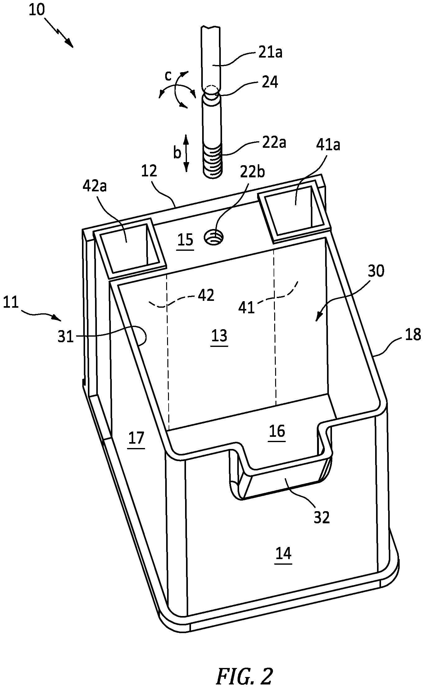 Patent US12320730 Figure 2 – Extendable pool water collection and testing device