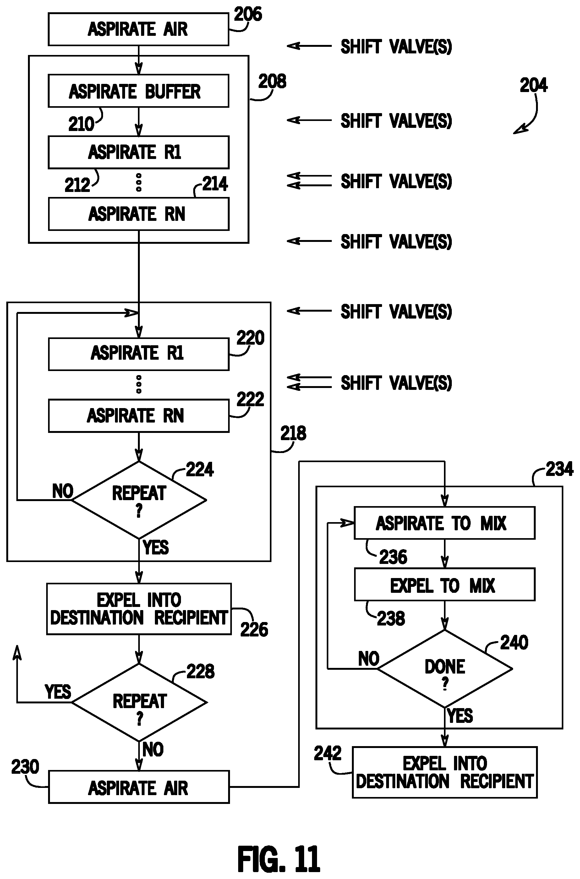 Patent US12320734 Figure 8 – Reagent nozzle sipper mixing system and method