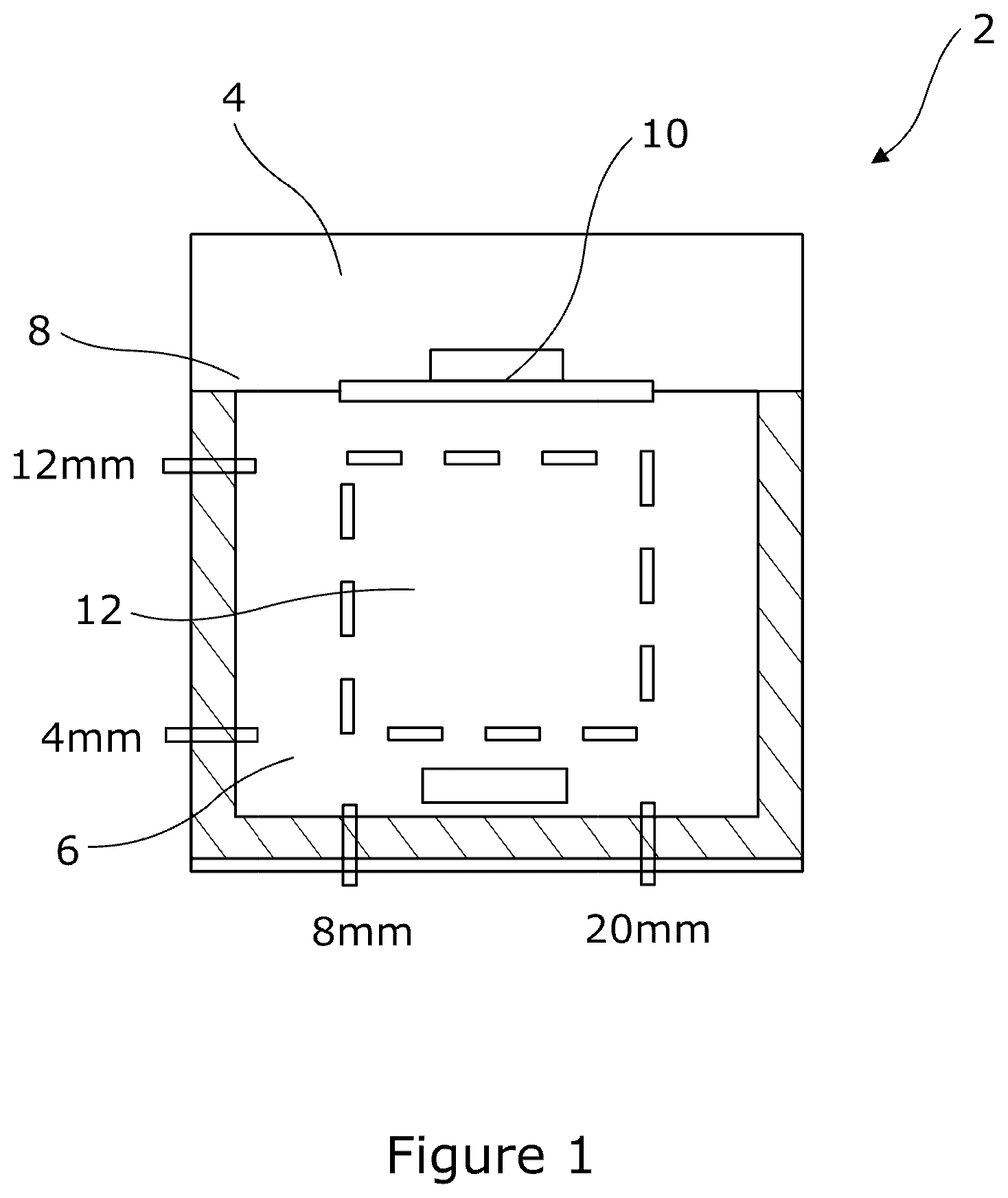 Patent US12320737 — Membrane permeation device and corresponding method — Figure 1