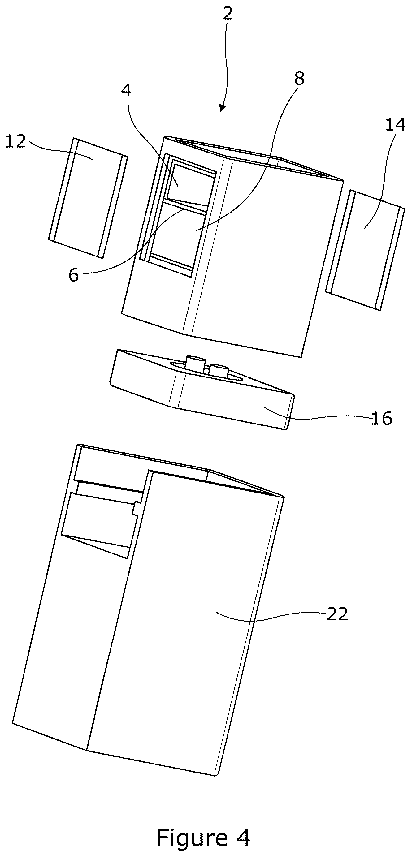 Patent US12320737 Figure 5 – Membrane permeation device and corresponding method