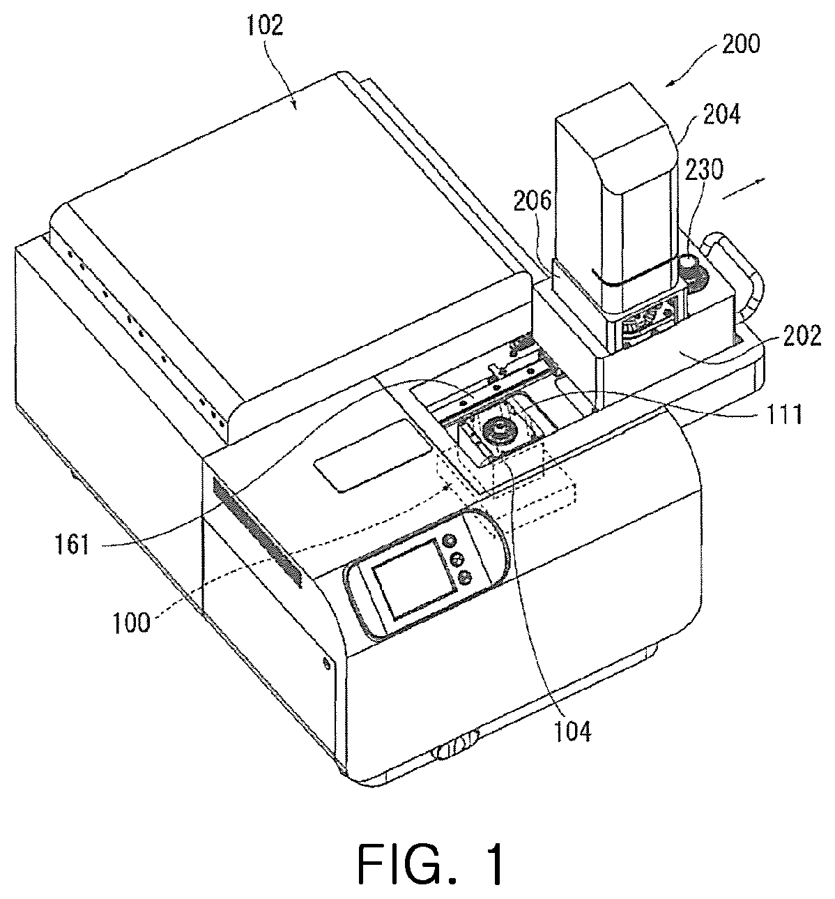 Patent US12320740 Figure 1 – Apparatus for acquiring polarized images