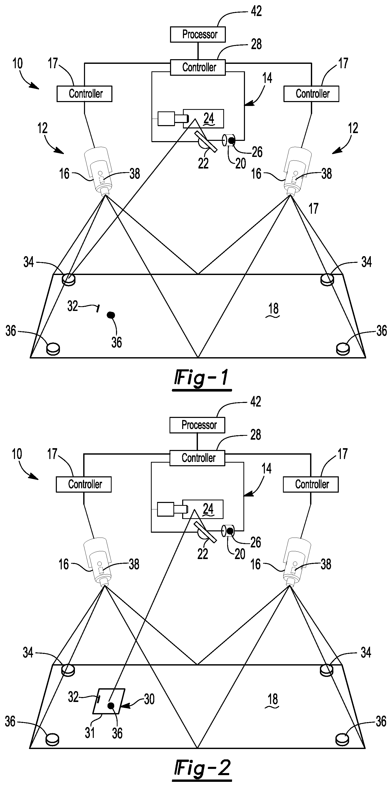 Patent US12320759 Figure 1 – Method and system for inspecting a surface with artifical intelligence assist