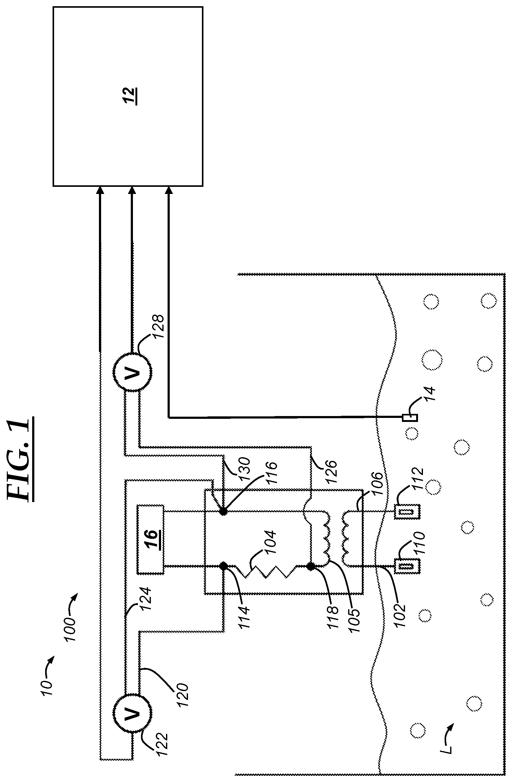 Patent US12320767 — Gas volume fraction measurement and calibration — Figure 1