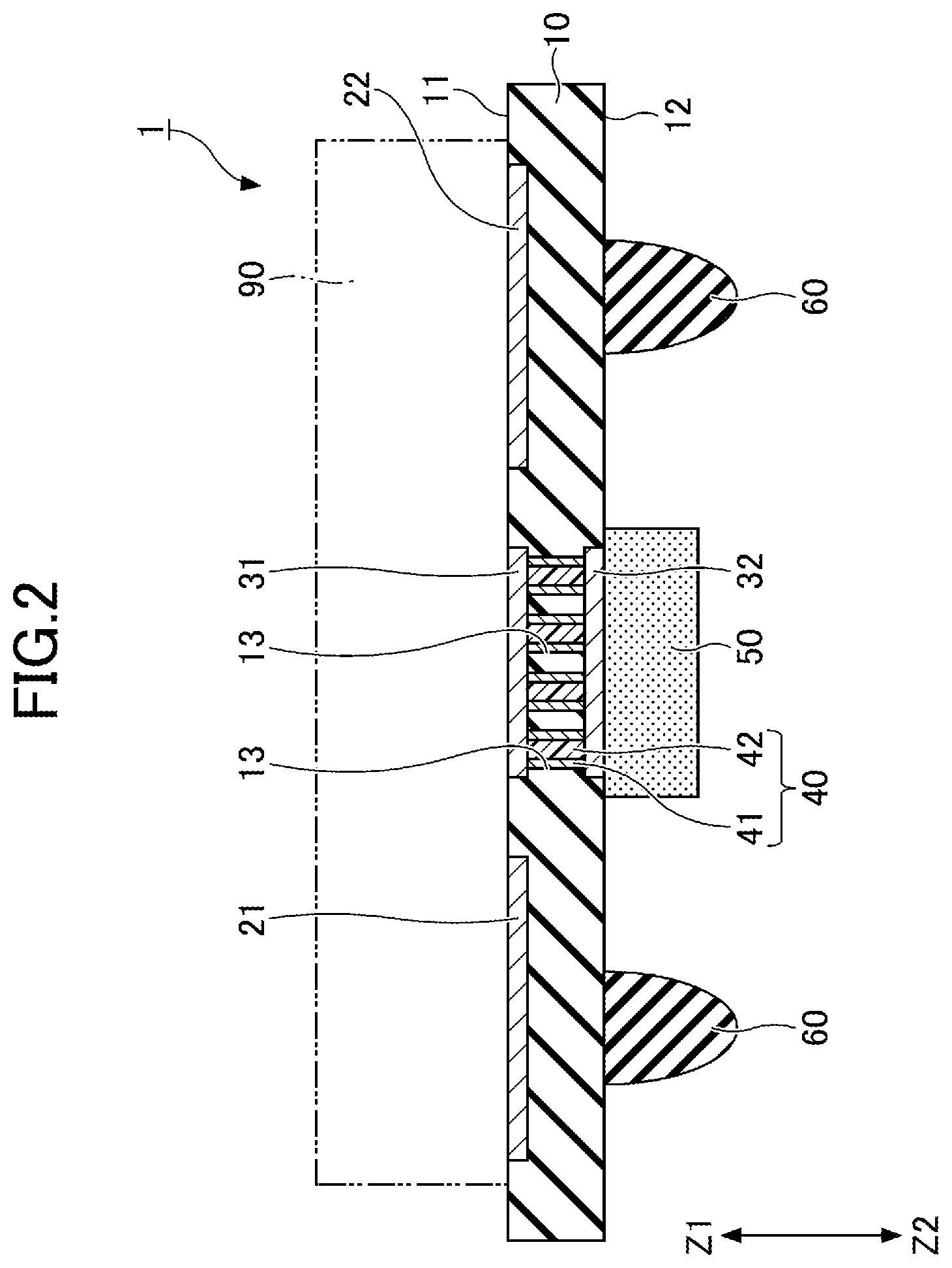 Patent US12320768 Figure 2 – Measuring device and measuring system