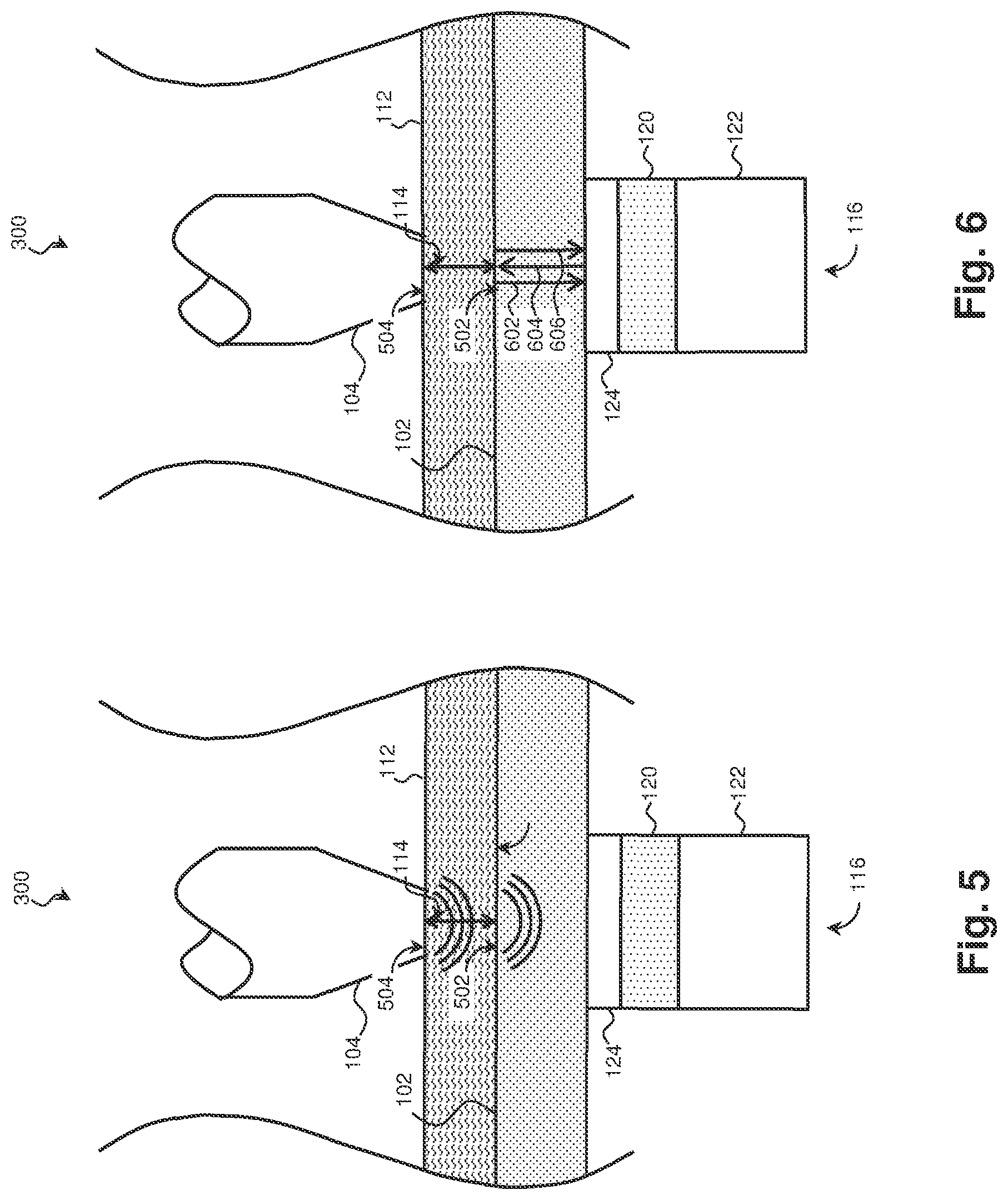 Patent US12320782 Figure 4 – Acoustic measurement of fabrication equipment clearance